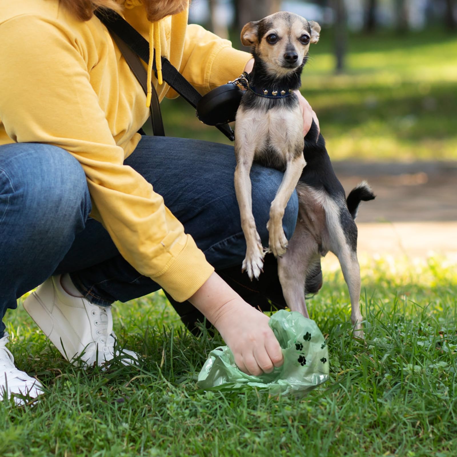 **Extra Thick Scented Dog Poop Bags - 180 Count, Biodegradable Waste Bags for Dogs, Leak-Proof & Durable for Pooper Scooper, Outdoor Walking, Travel & Park Cleanup**    *(Perfect for Daily Walks, Hiking, Camping & Pet Travel – Keep Your Neighborhood Clean!)*