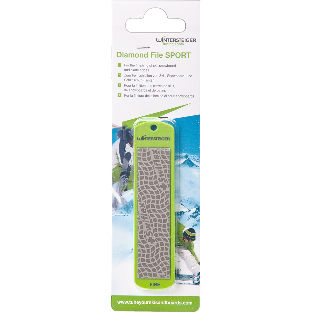 Diamond File SPORT Grit 200 Coarse - Professional Metal & Wood File for Sharpening, Shaping & Smoothing - Perfect for DIY Projects, Knife Sharpening & Tool Maintenance