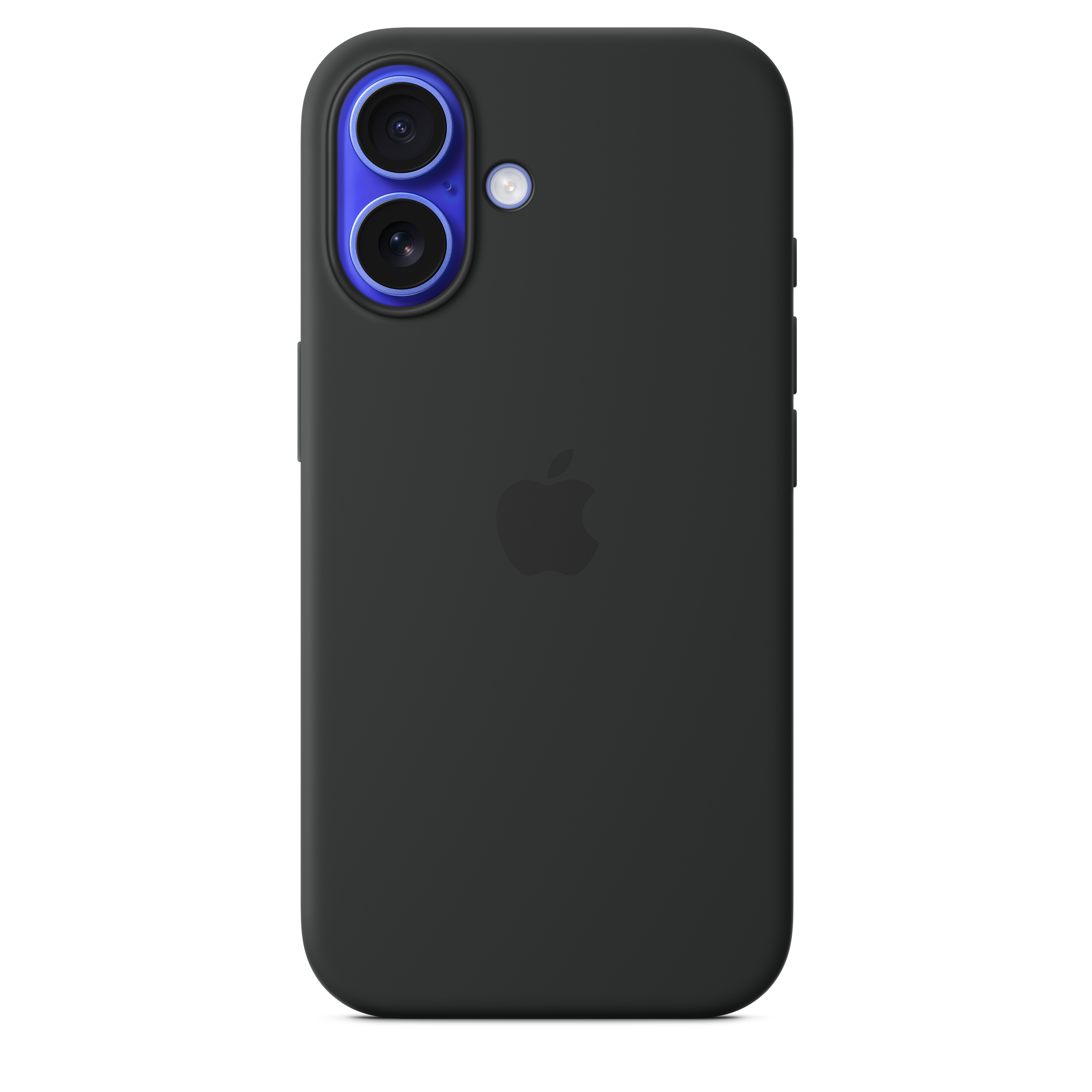 Magnetic Silicone Case with MagSafe for iPhone 16 - Black | Slim Protective Cover for Everyday Use & Wireless Charging