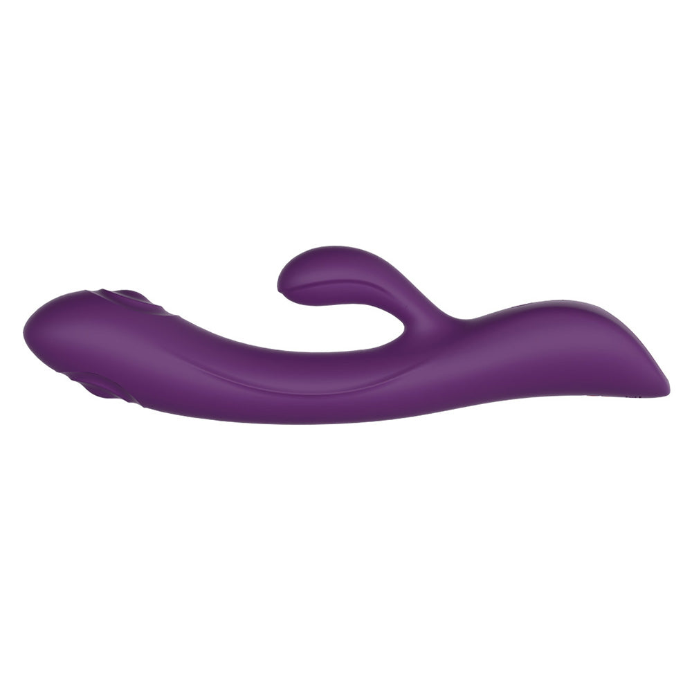 Aphrodisia Super Power Duo Pulse Thumping G Spot Rabbit Vibrator - Dual Stimulation Clitoral & G Spot Massager for Women - Perfect for Couples Play & Solo Pleasure