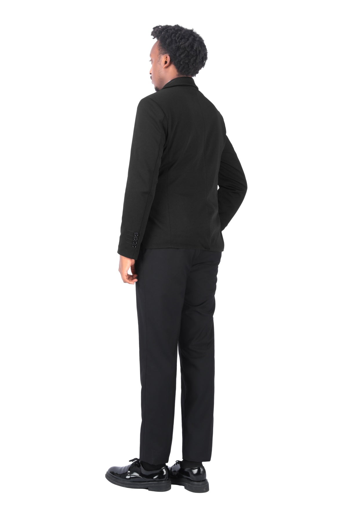 Men's Slim Fit Suit Jacket - Business Blazer Coat for Work & Daily Wear - Black | Perfect for Office, Meetings & Formal Events
