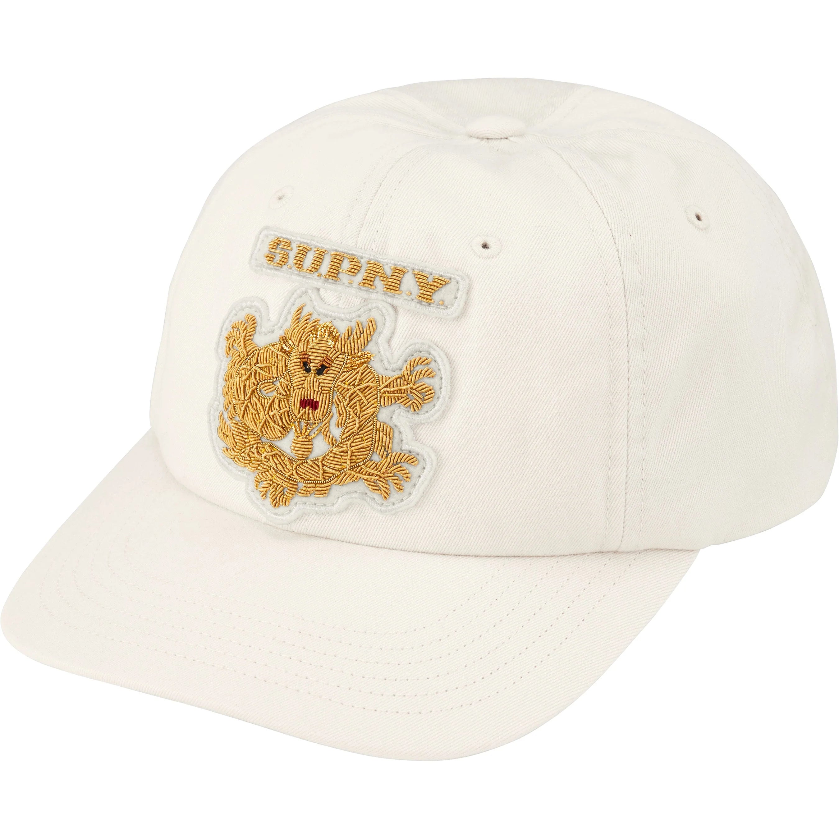 SUPREME 25SS BULLION DRAGON 6 PANEL HAT - Stylish Baseball Cap with Dragon Design for Men & Women - Perfect for Streetwear, Hip Hop Fashion and Outdoor Activities