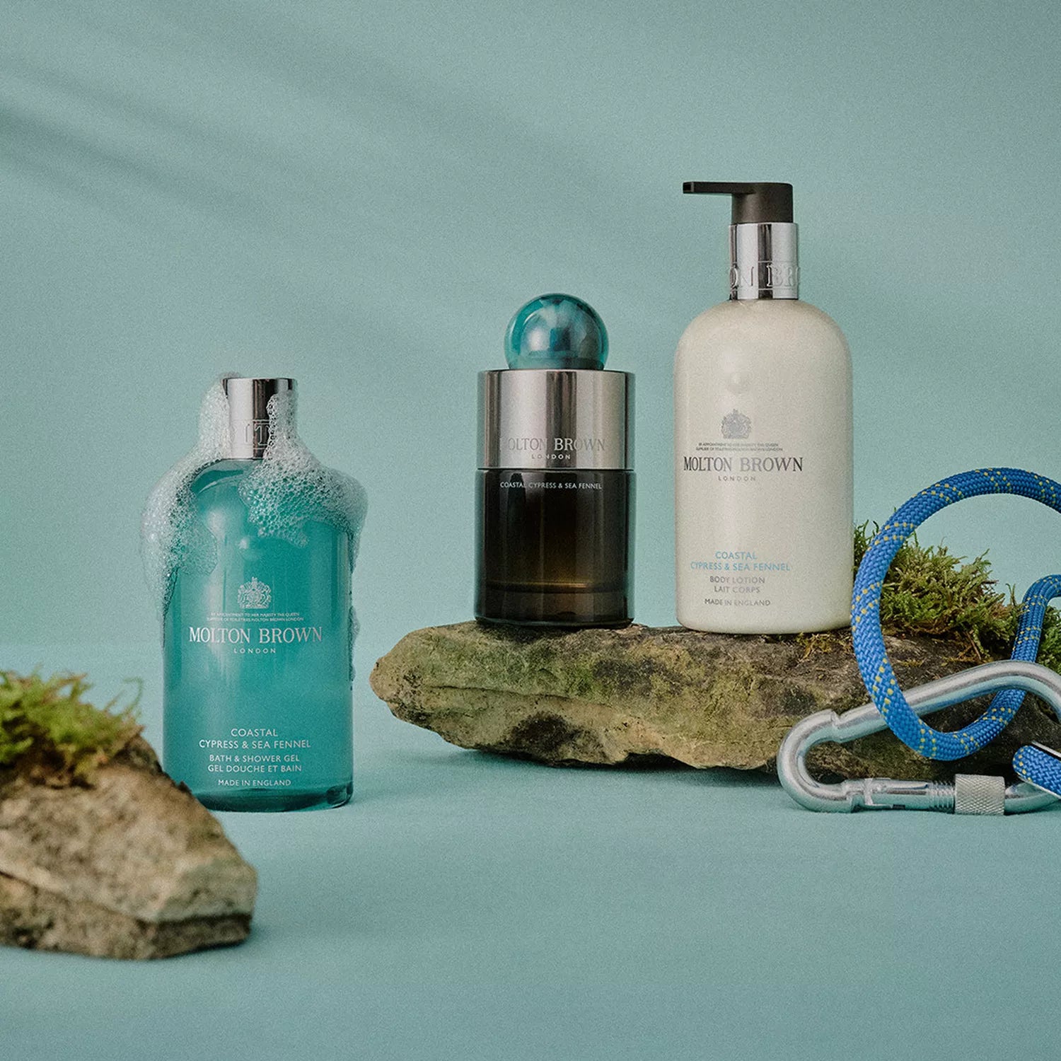 Coastal Cypress & Sea Fennel Body Lotion - Hydrating Moisturizer for Dry Skin | Natural & Vegan Skincare for Women & Men | Perfect for Daily Use & After Sun Care