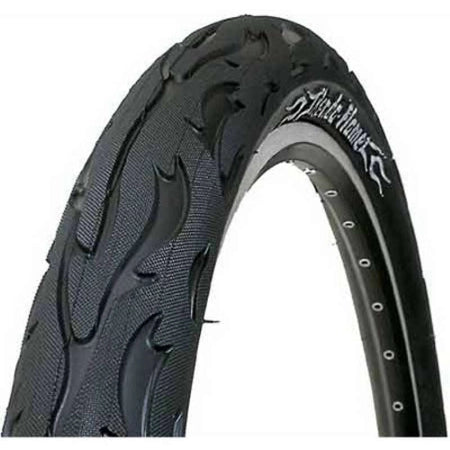 KENDA K1008 Flame Cruiser Tire 24x3.0 - Premium BMX & Cruiser Bike Tires for Street, Park & Urban Riding - Durable All-Terrain Performance