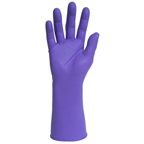 HALYARD Purple Nitrile-Xtra Powder-Free Exam Gloves, 5.9 mil Thick, 12
