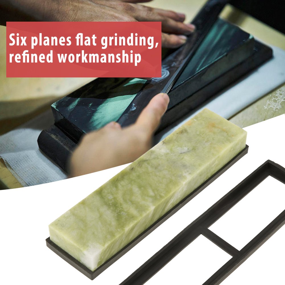 Premium 10000 Grit Whetstone Knife Sharpener - Professional Grade Emerald Sharpening Stone with Non-Slip Base for Kitchen Knives, Hunting Blades & Tools | Perfect for Home Chefs, Outdoor Enthusiasts & DIY Projects