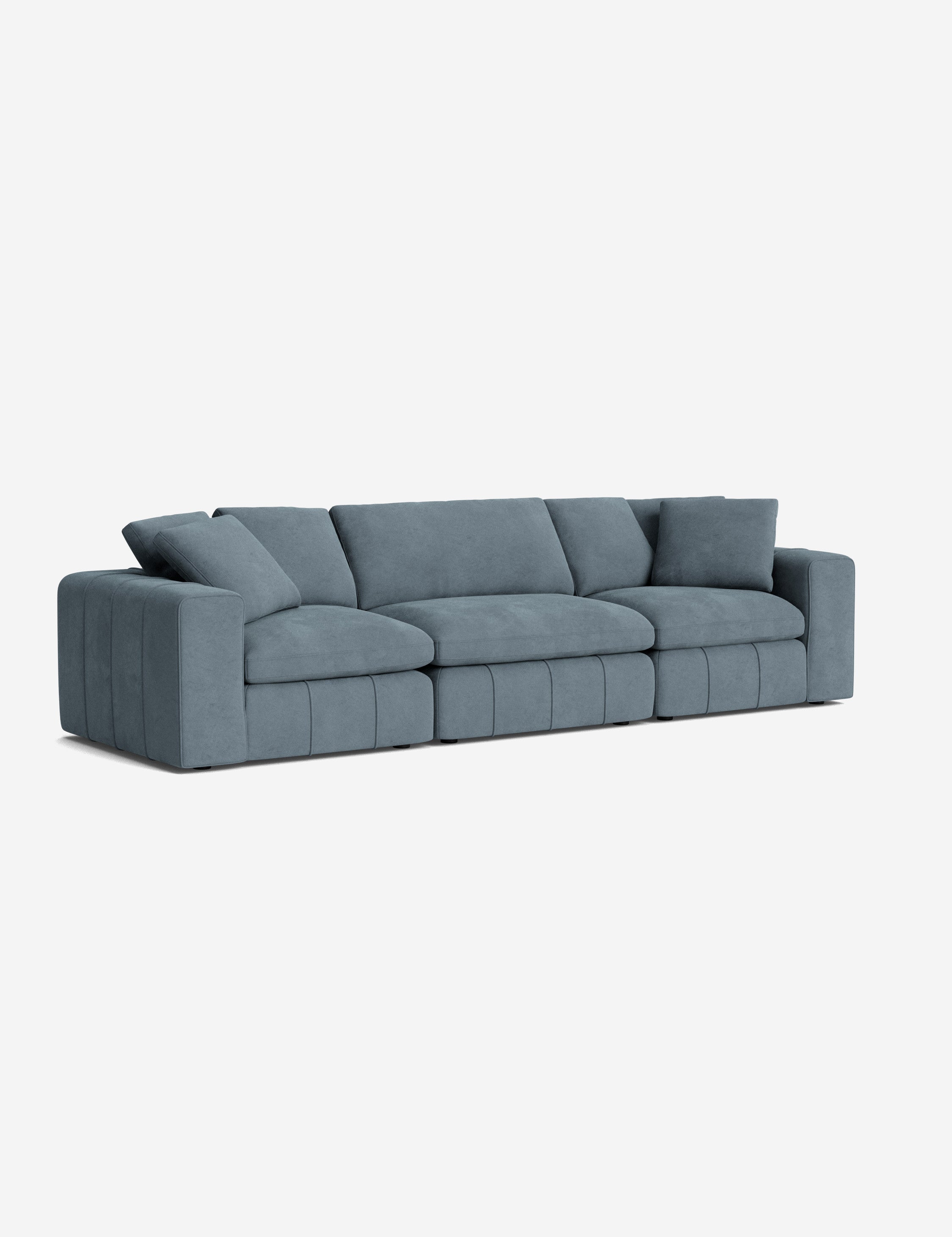 Capella Sofa - Modern Comfortable Living Room Couch for Small Spaces, Home & Office Use