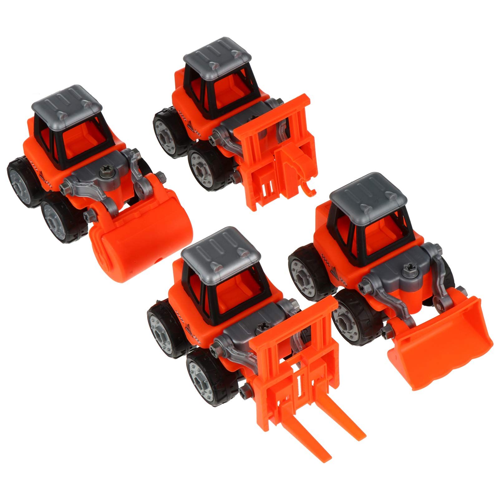 Toyvian 2 Pack DIY Take Apart Toy Cars for Kids - Educational STEM Building Vehicle Model Set - Perfect for Pretend Play & Early Learning Development