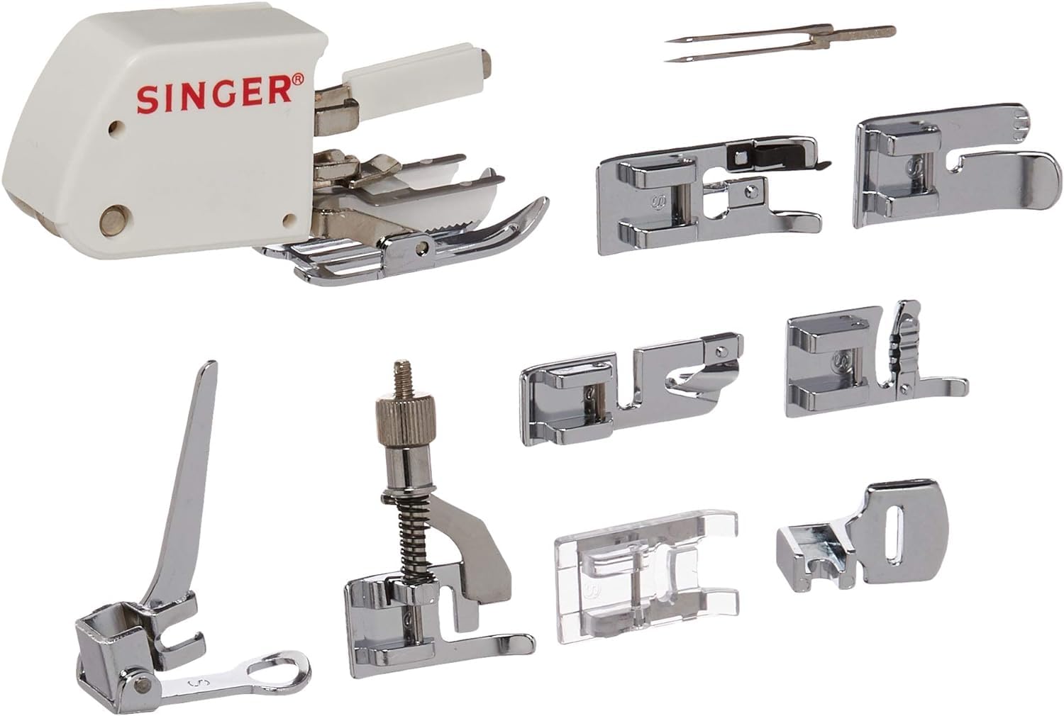 SINGER 4411 Heavy Duty Sewing Machine - 11 Built-In Stitches, 9 Presser Feet, Twin Needles & Accessory Kit - Perfect for Quilting, Dressmaking & Home Decor Projects