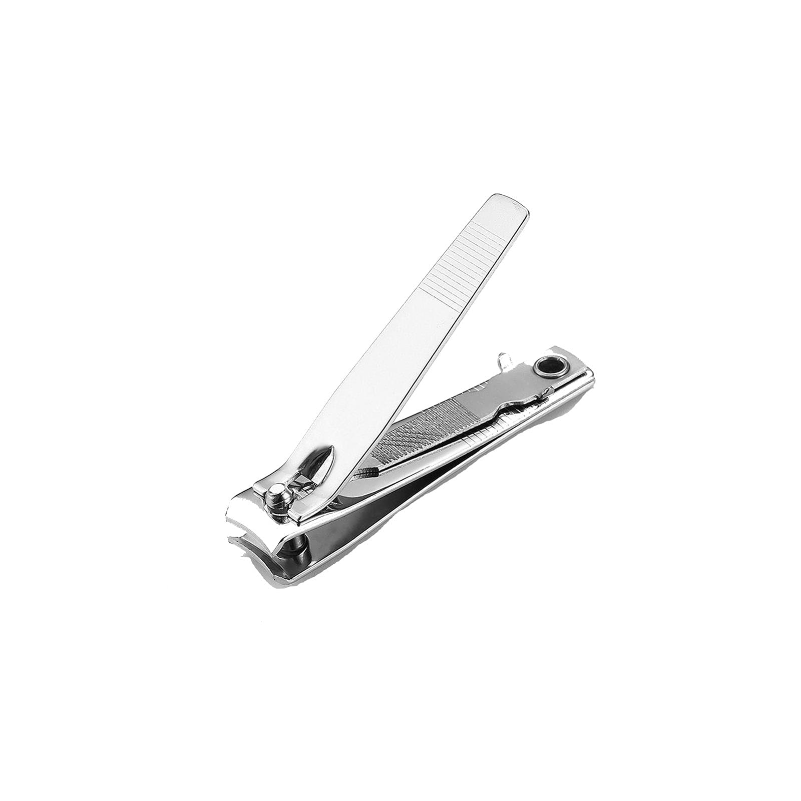 Stainless Steel Nail Clippers with File - Toe & Finger Trimmer for Home & Travel