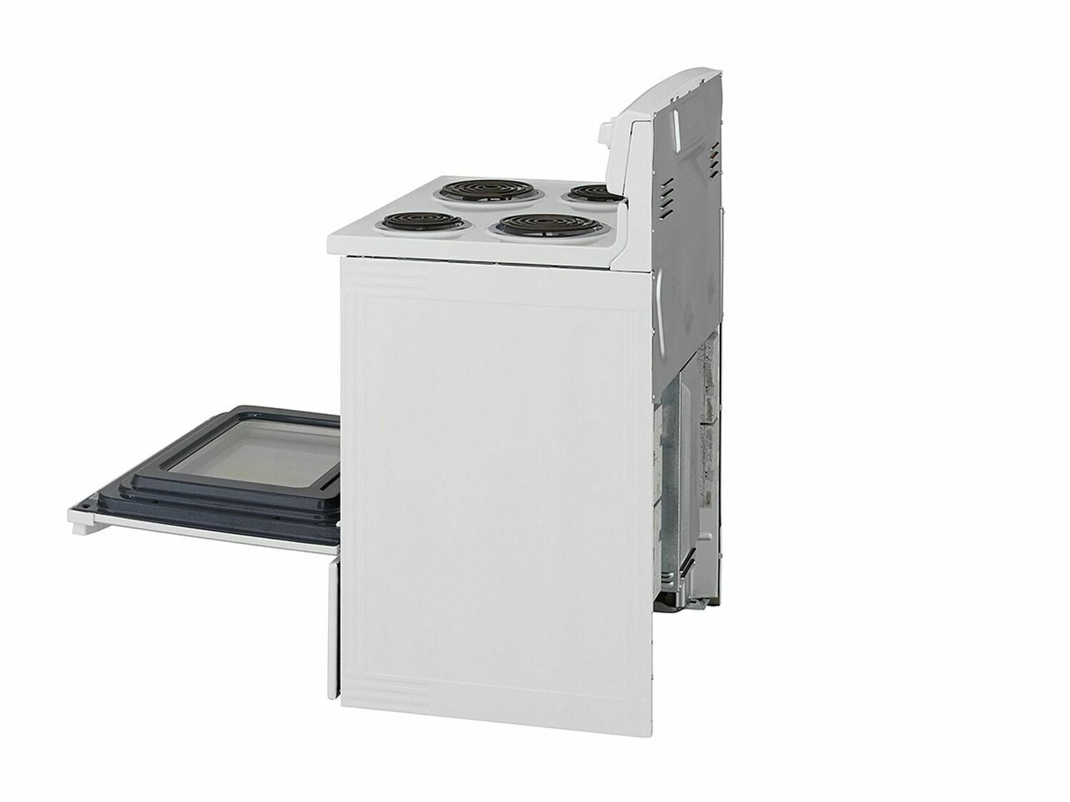 Amana ACR4503SFW 30 Inch White Electric Range with Self-Cleaning Option - Perfect for Modern Kitchens & Home Cooking