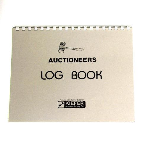 Auctioneers Log Book - Professional Bidding Record Keeper for Auction Houses & Collectors | Track Sales, Bids & Inventory