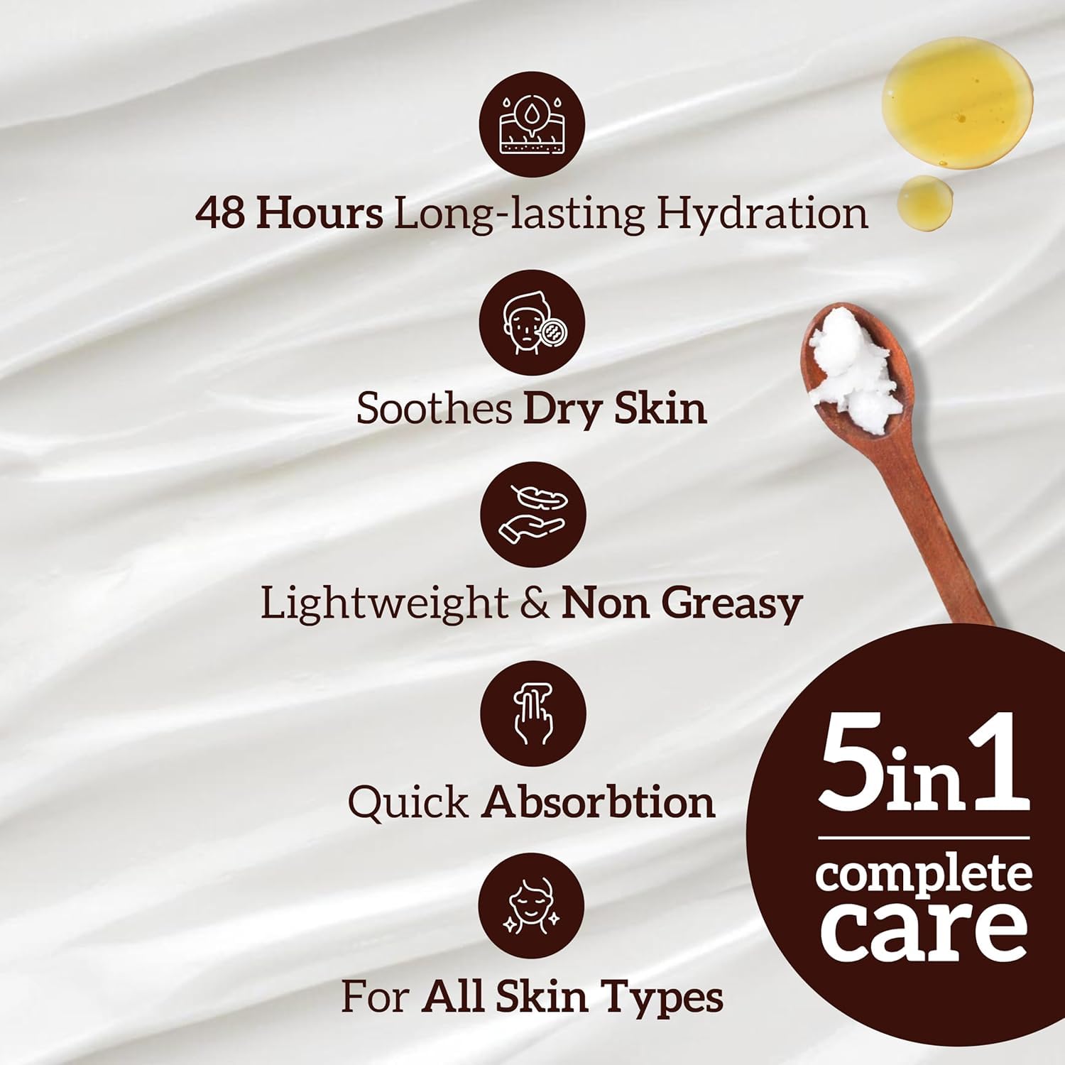 Organic Shea Butter Body Lotion 400ml - Deep Moisturizing Cream for Dry Skin | Natural Scar & Blemish Reducer | Face & Body Hydration | Vegan, Chemical-Free Skincare | Perfect for Daily Use, After Shower & Winter Care