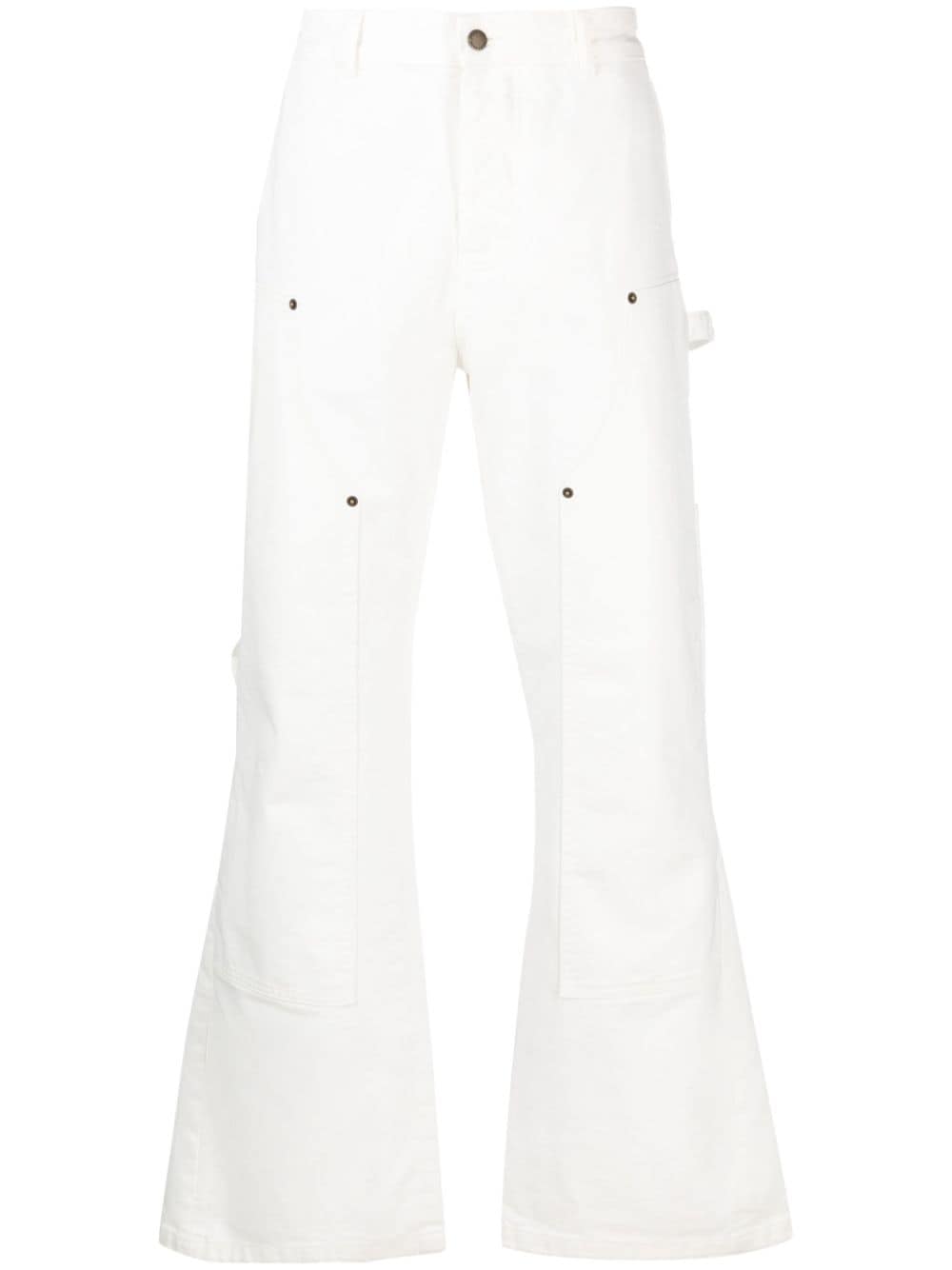 DARKPARK Women's High Waist White Jeans - Slim Fit Stretch Denim Pants for Casual Wear & Everyday Outfits