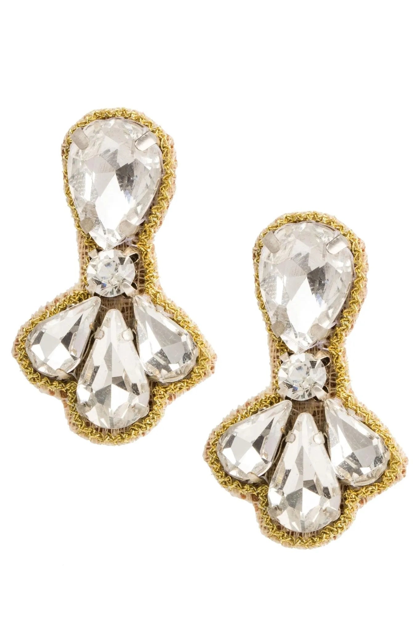 Dew Drop Earrings for Women - Elegant Crystal Dangle Earrings for Daily Wear, Parties & Special Occasions