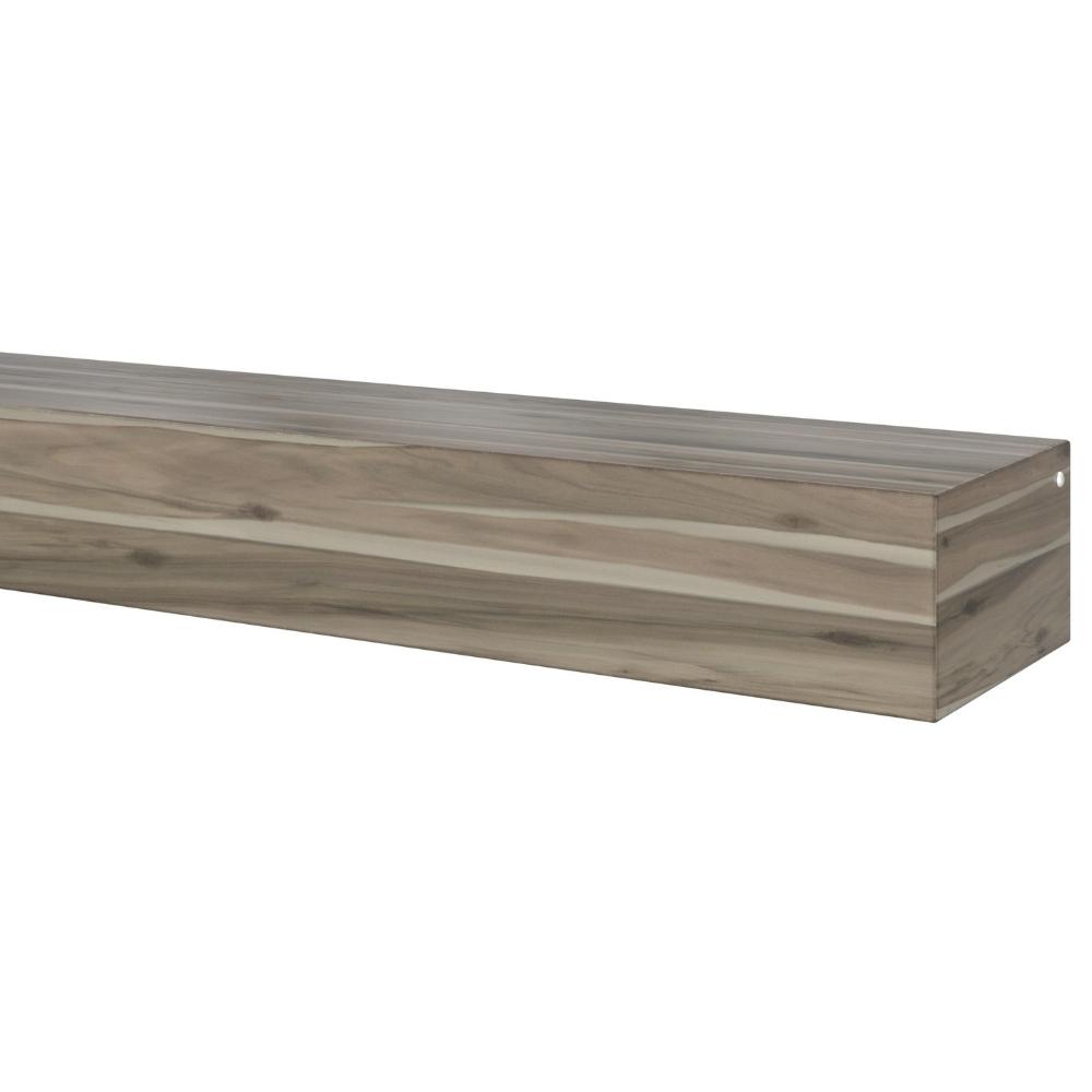 Acacia Wood Mantel Shelf - Handcrafted Rustic Fireplace Mantel for Home Decor | Perfect for Living Room, Bedroom & Farmhouse Style