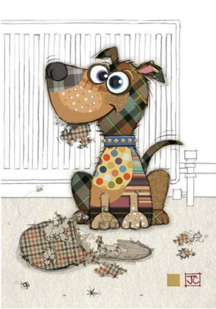 Bug Art Greeting Card Patches - Cute Puppy Design for DIY Scrapbooking, Card Making & Gift Wrapping | Perfect for Birthdays, Thank You Cards & Special Occasions