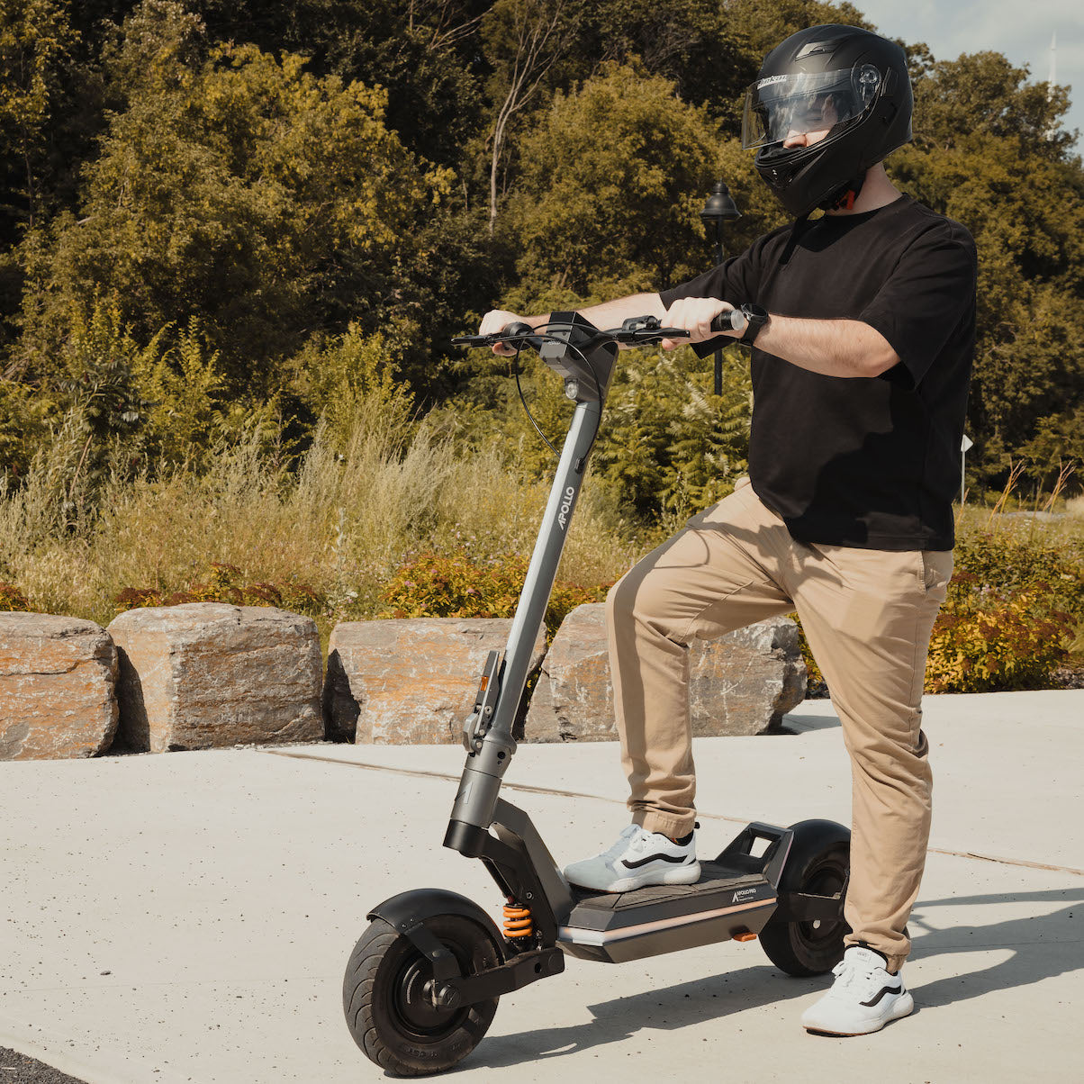 Refurbished Apollo Pro Scooter - Open Box Electric Scooter for Adults | Commuting, Urban Travel & Last-Mile Transportation