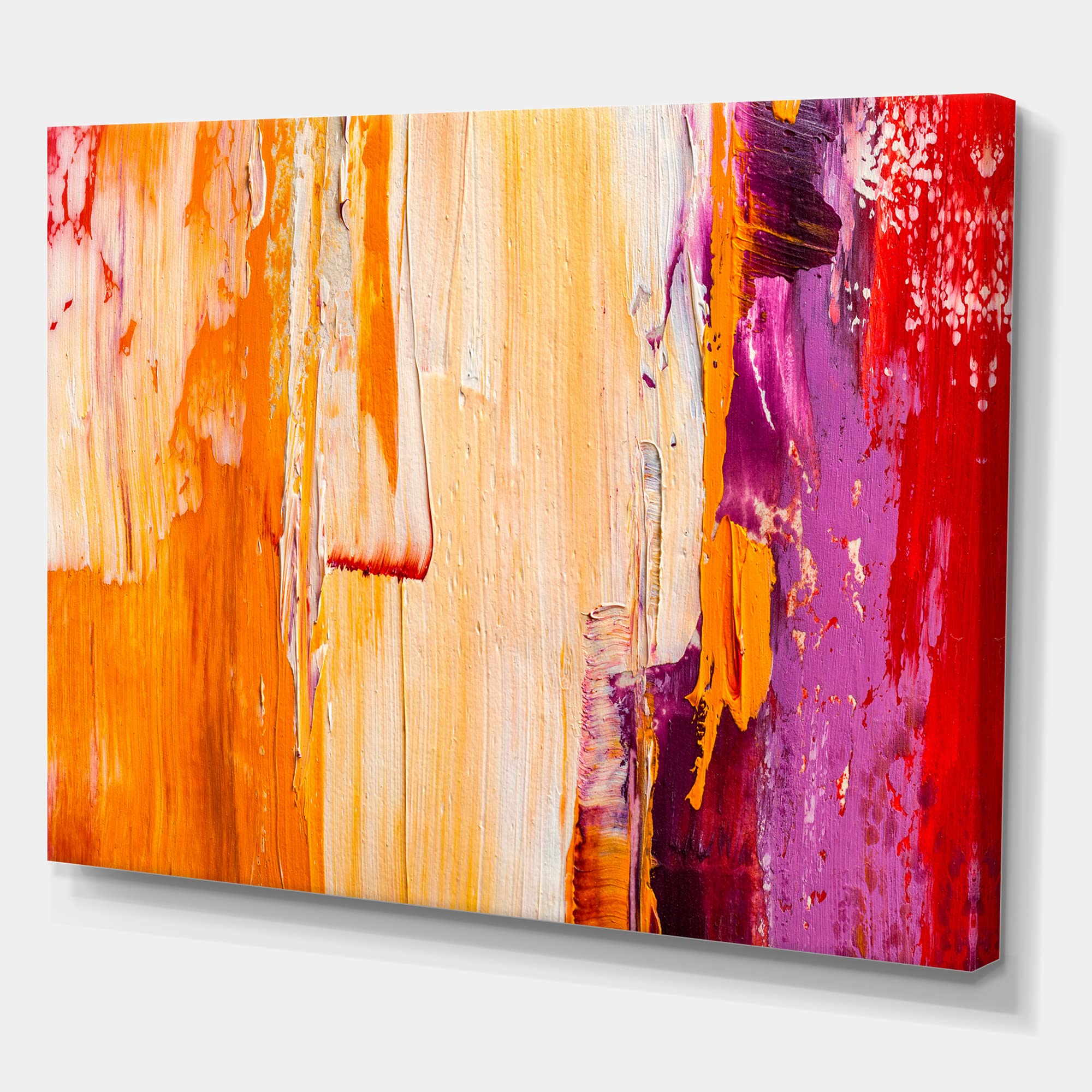 Grunge Green Abstract Modern Canvas Wall Art - Handmade Large Painting for Living Room, Bedroom & Office Decor | Unique Home & Gift Idea