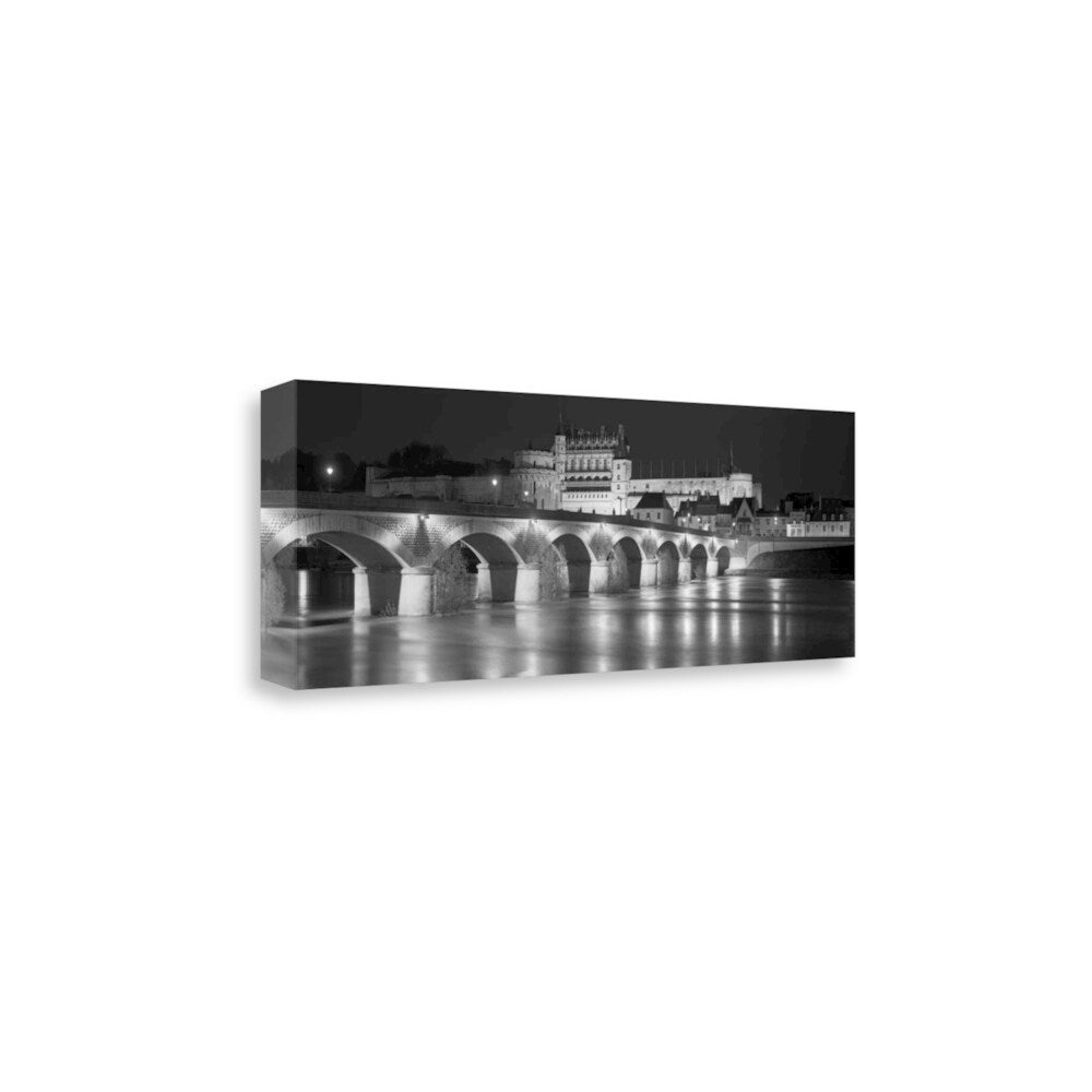 Amboise Chateau Fine Art Giclee Print by Alan Blaustein - Gallery Wrapped Canvas Wall Art Ready to Hang - Perfect for Living Room, Bedroom & Office Decor