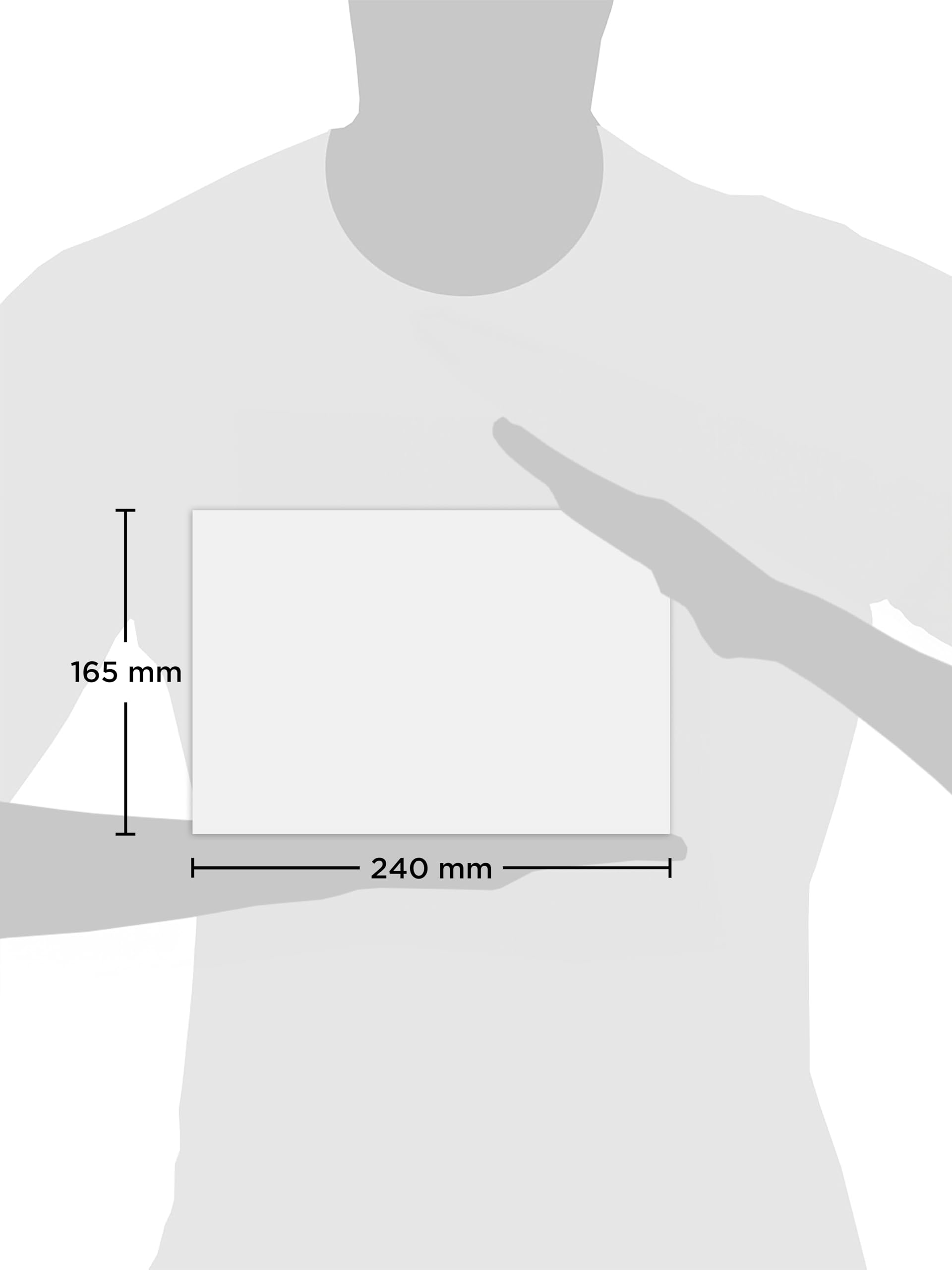 Premium 100 GSM White Self-Seal Envelopes 9.45