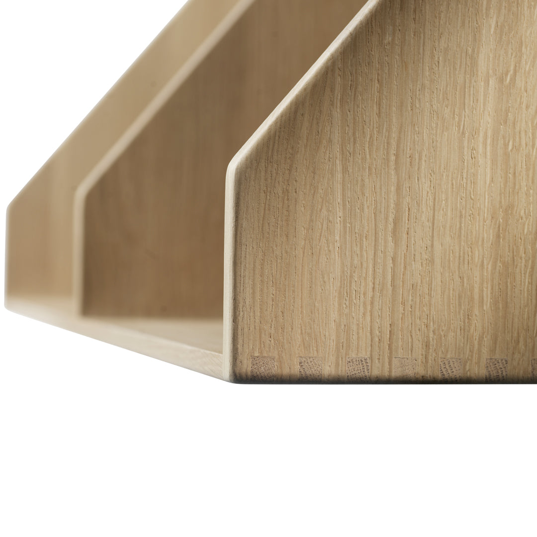 Borge Mogensen B5 Wall Shelf by FDB Mobler - Mid-Century Modern Wooden Shelf for Living Room, Bedroom & Office Storage