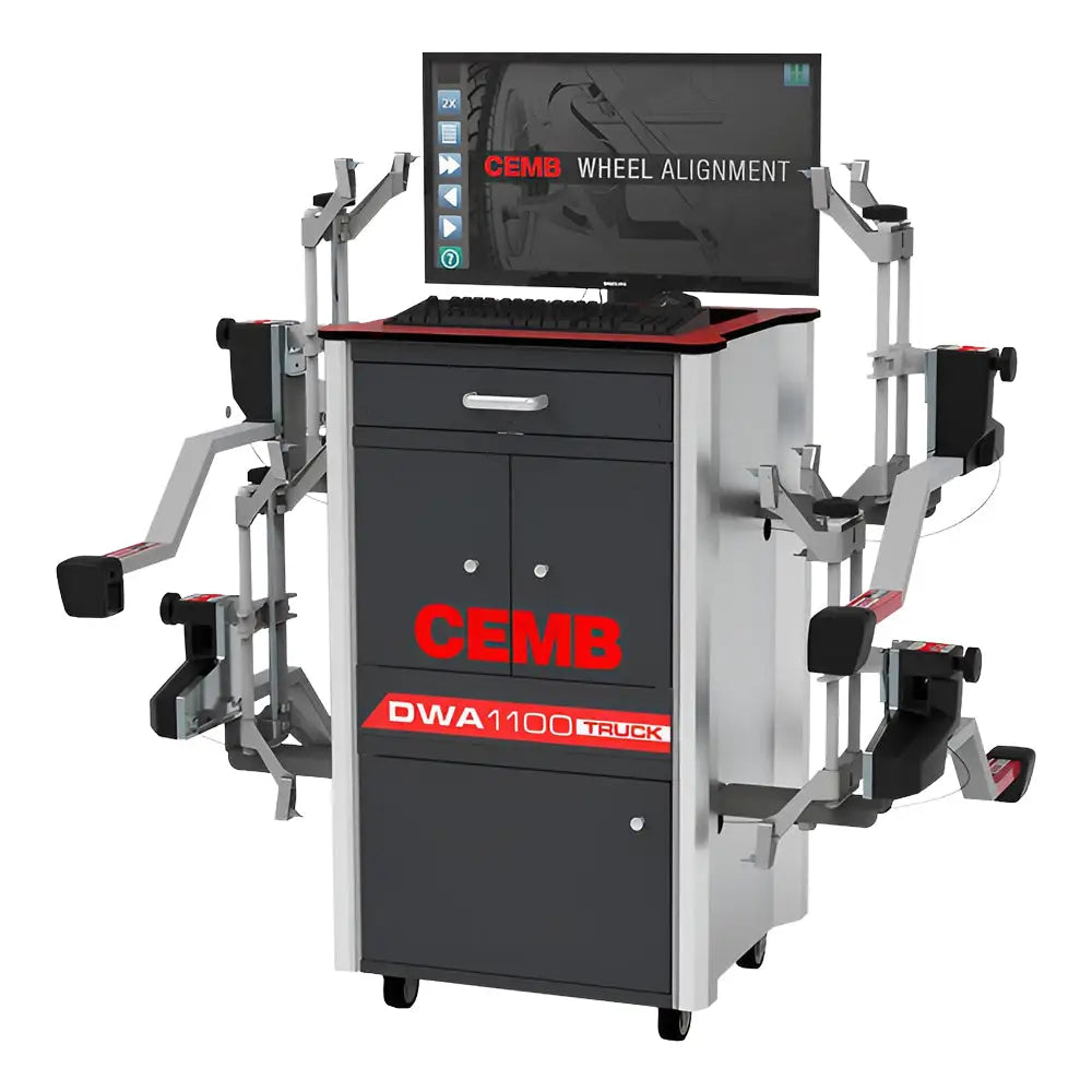 Cemb DWA1100TRUCK Truck Wheel Alignment System - Professional Heavy Duty Vehicle Wheel Alignment Tool for Accurate Adjustments | Perfect for Auto Repair Shops, Fleet Maintenance & Truck Service Centers