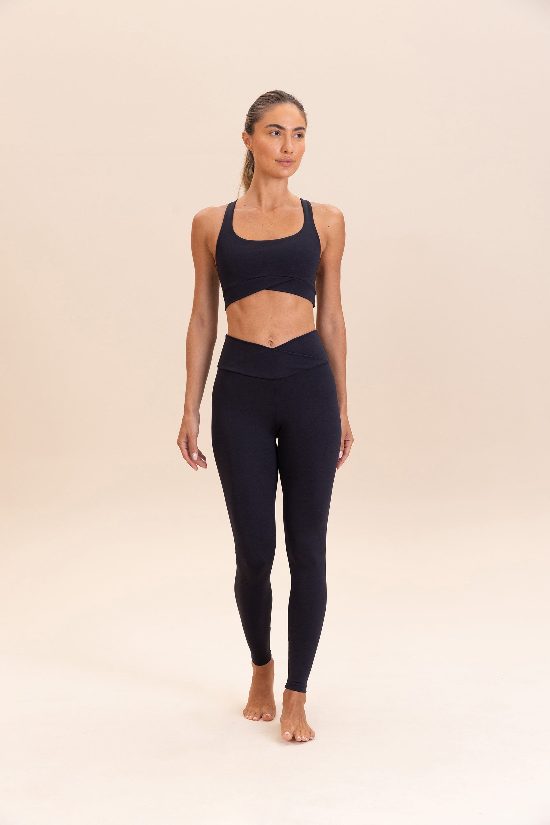 Sport ByNature High Waist Yoga Leggings for Women - Breathable Workout Pants for Running, Gym & Activewear