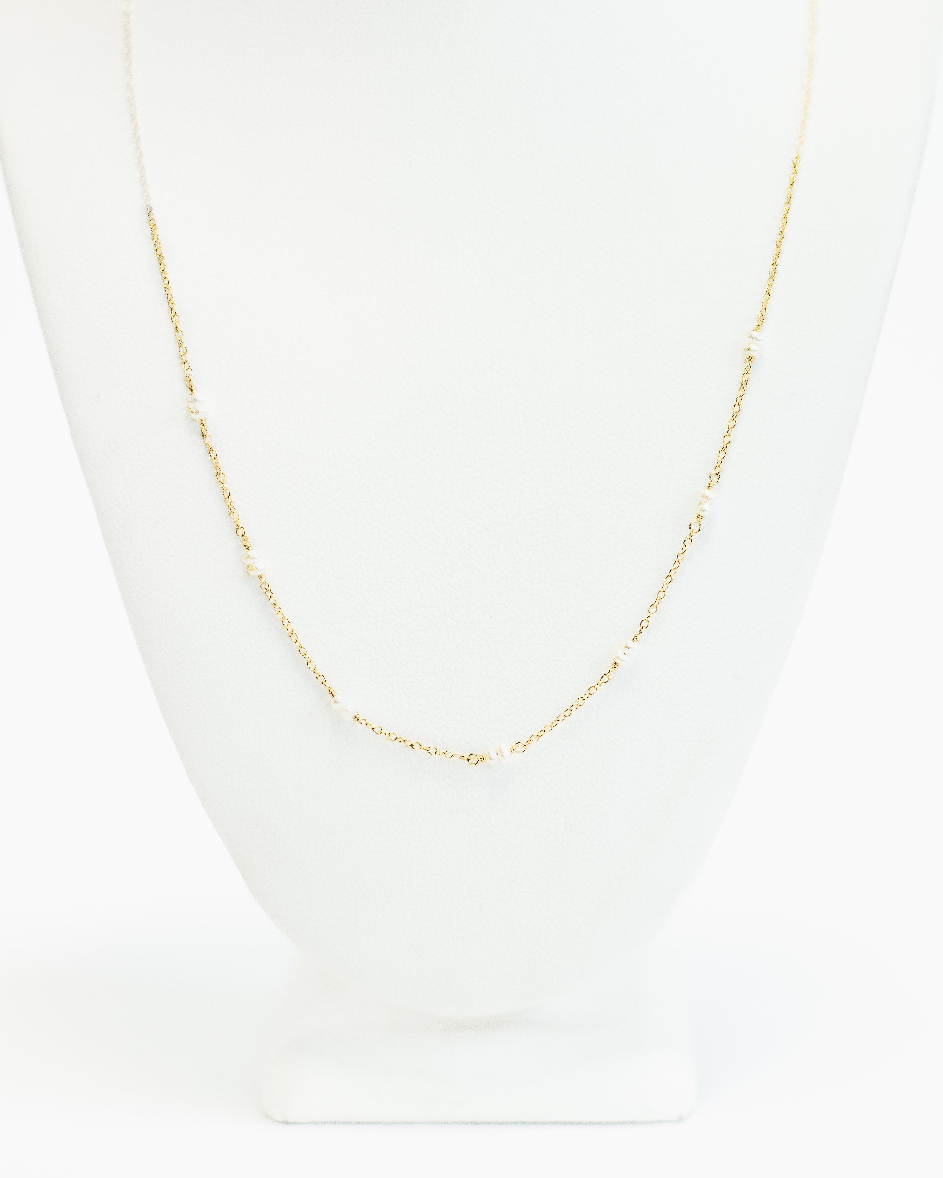 Elegant Freshwater Pearl Necklace by Julia Balestracci - Perfect for Weddings, Anniversaries & Special Occasions