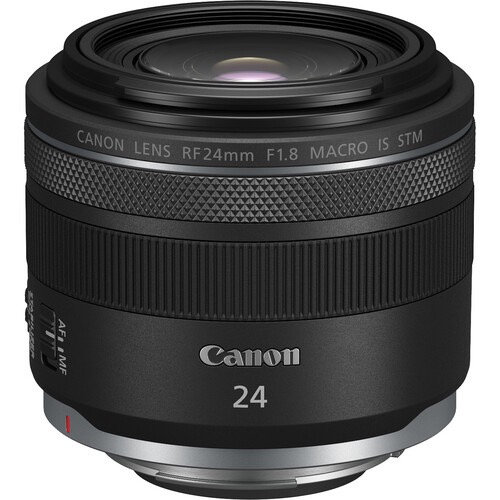 Canon RF 24mm f/1.8 Macro IS STM Lens - Wide Aperture Prime Lens for Portrait, Landscape & Low Light Photography | Perfect for Travel, Street & Macro Shooting