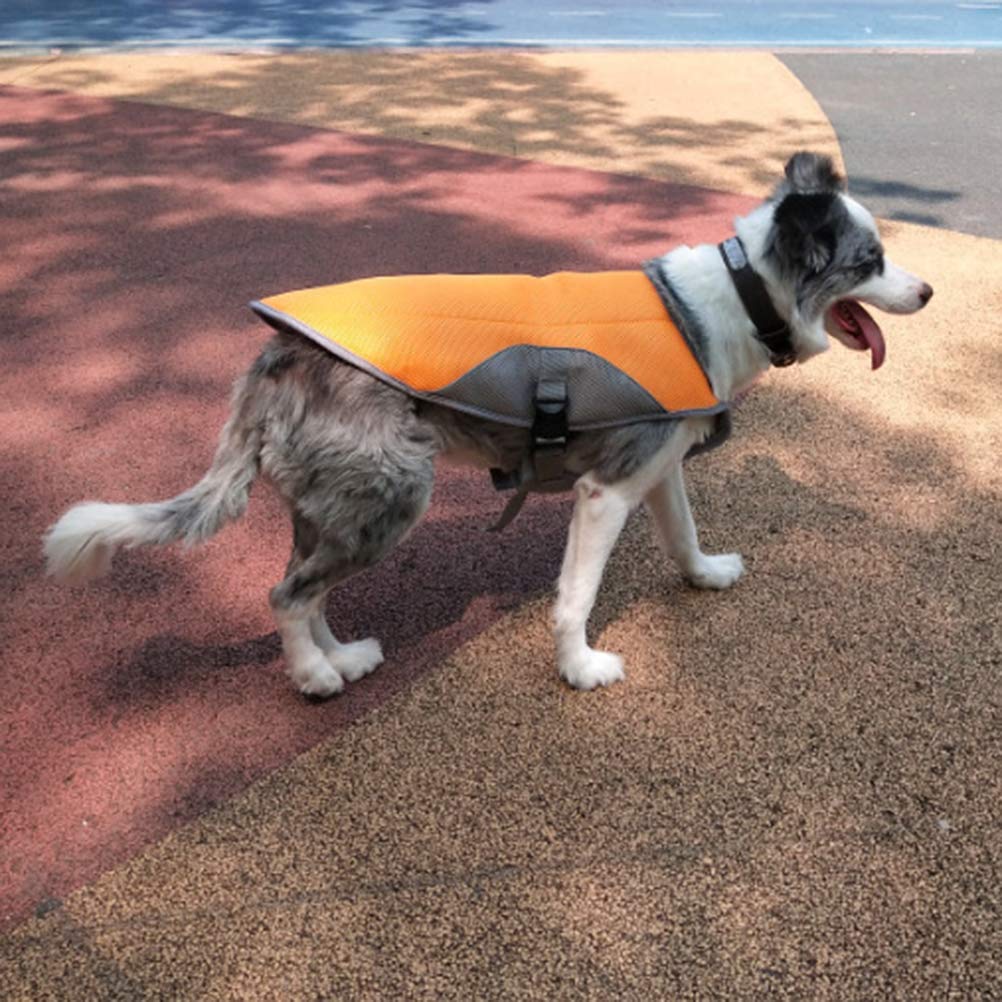 Premium Pet Cooling Vest for Dogs - Breathable Summer Dog Coat, Swim & Water Vest for Large Breeds - Perfect for Boating, Swimming & Outdoor Activities