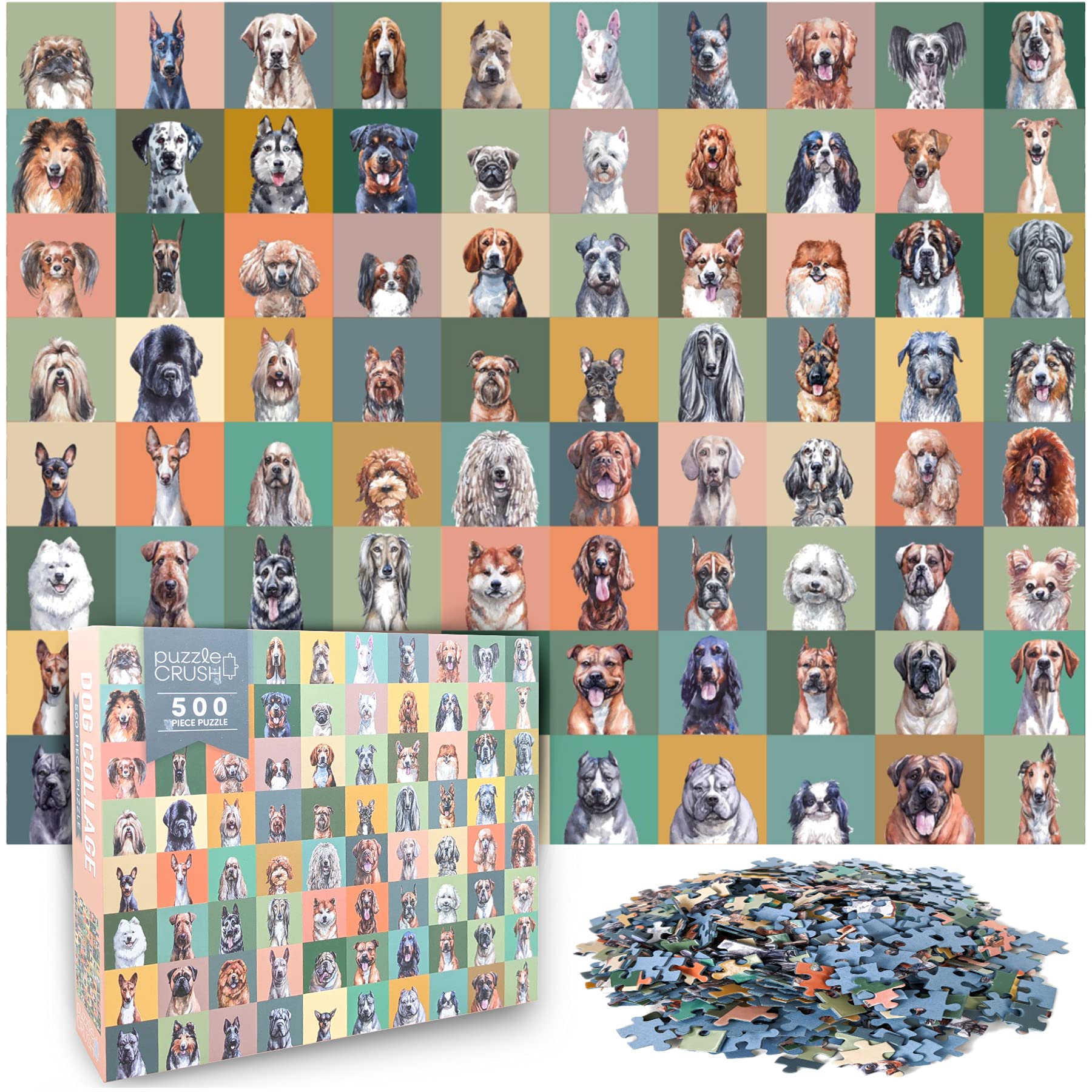 500 Piece Jigsaw Puzzle for Adults - Challenging and Fun Brain Teaser - Perfect for Family Game Night, Stress Relief & Home Decor