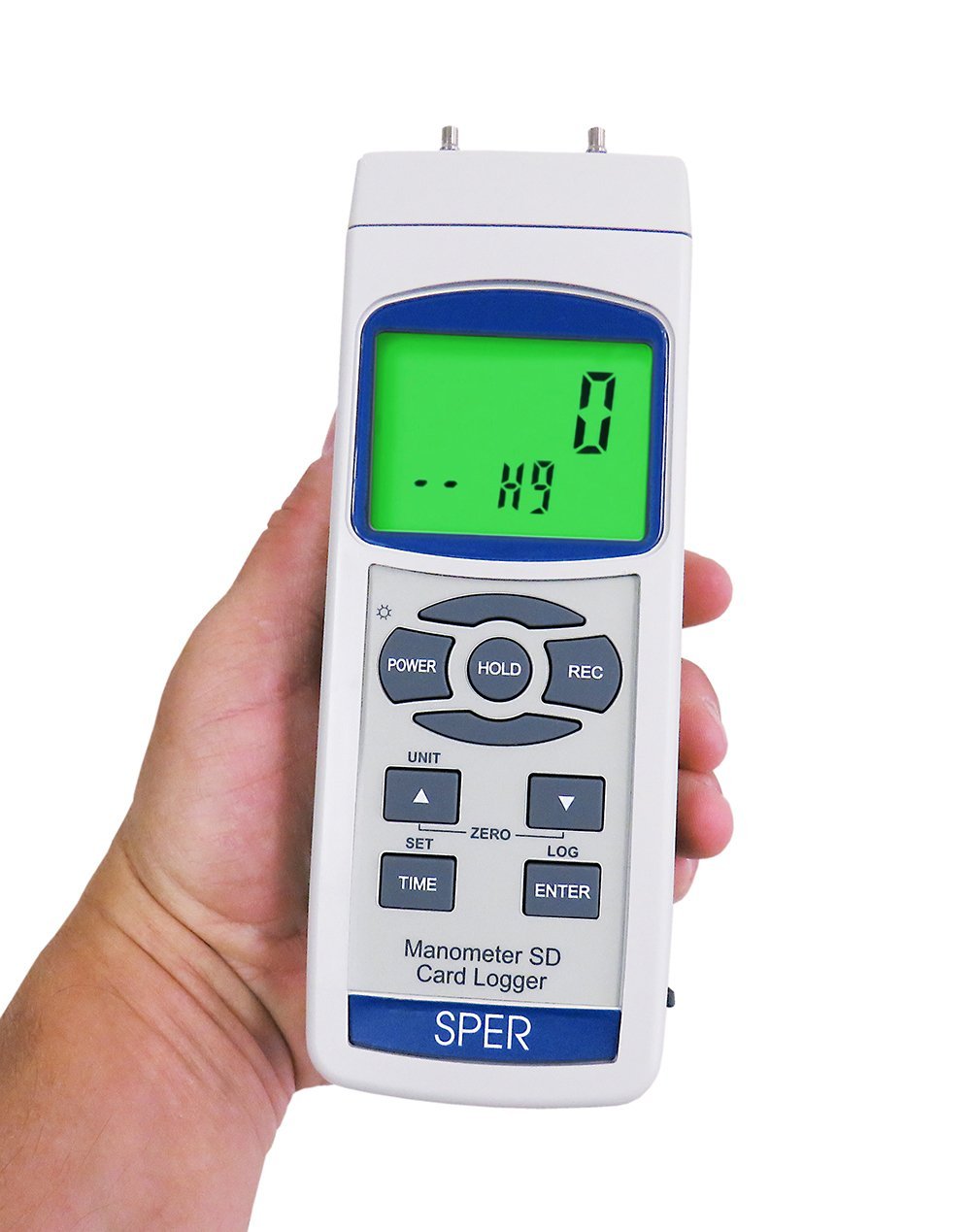 High Precision Manometer SD Card Data Loggers - Monitor Pressure & Temperature for Industrial, HVAC, and Laboratory Use
