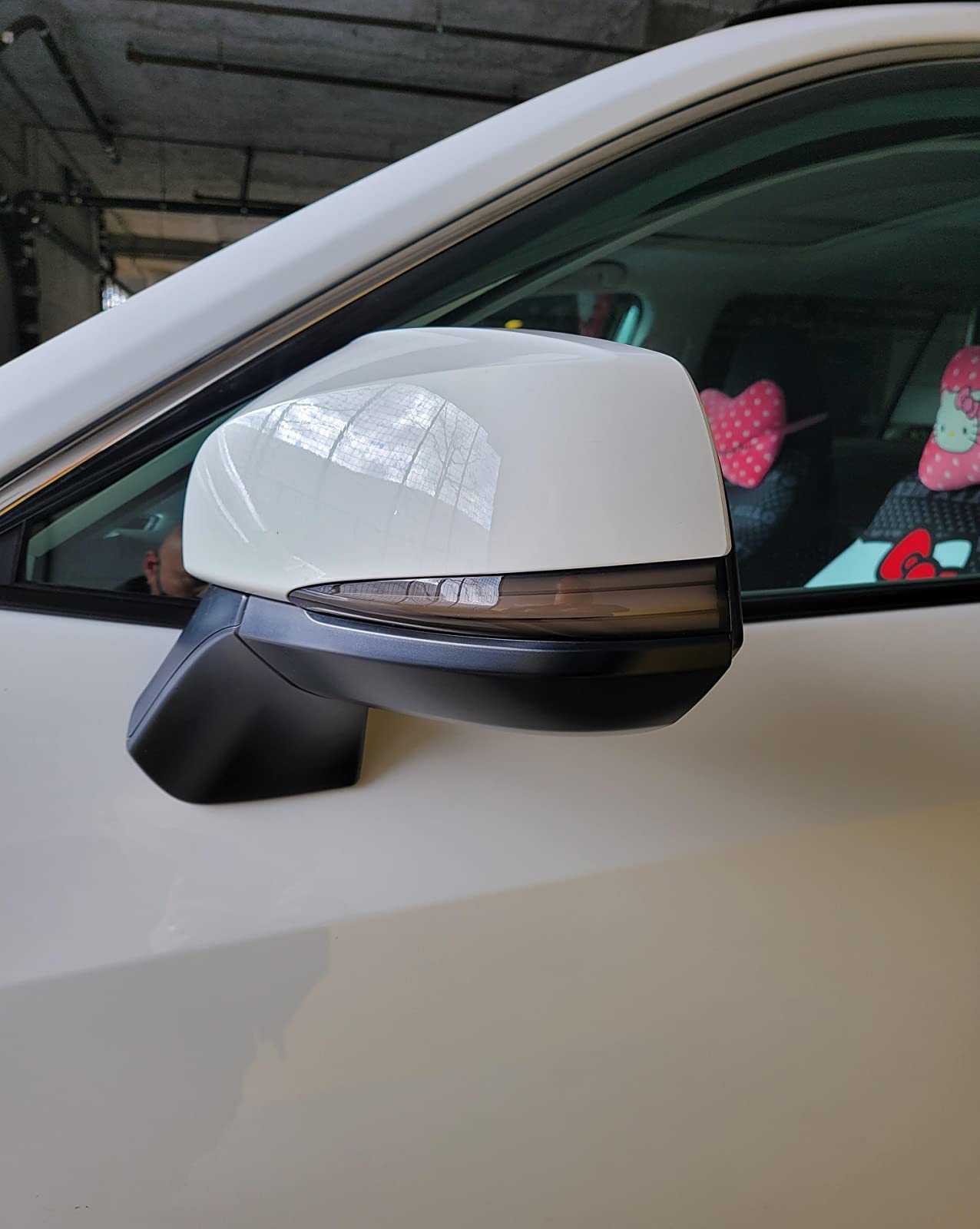 LED Side Mirrors for Toyota Tacoma 2016-2023, RAV4 2019-2025 & Highlander 2020-2025 - Sequential Dynamic Turn Signal Lights with Smoked Black Finish (Pair) | Car Accessories for Enhanced Safety & Style | Perfect for Night Driving & Custom Car Upgrades