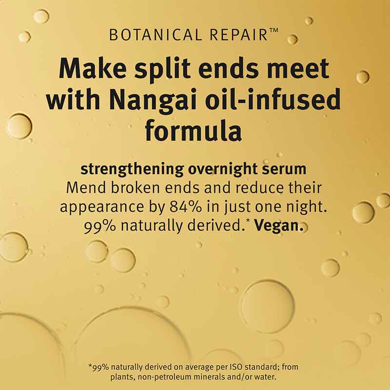 Aveda Botanical Repair Strengthening Overnight Serum for Damaged Hair - Deep Conditioning Treatment with Plant-Based Ingredients for Hair Repair While You Sleep | Perfect for Dry, Brittle, and Color-Treated Hair
