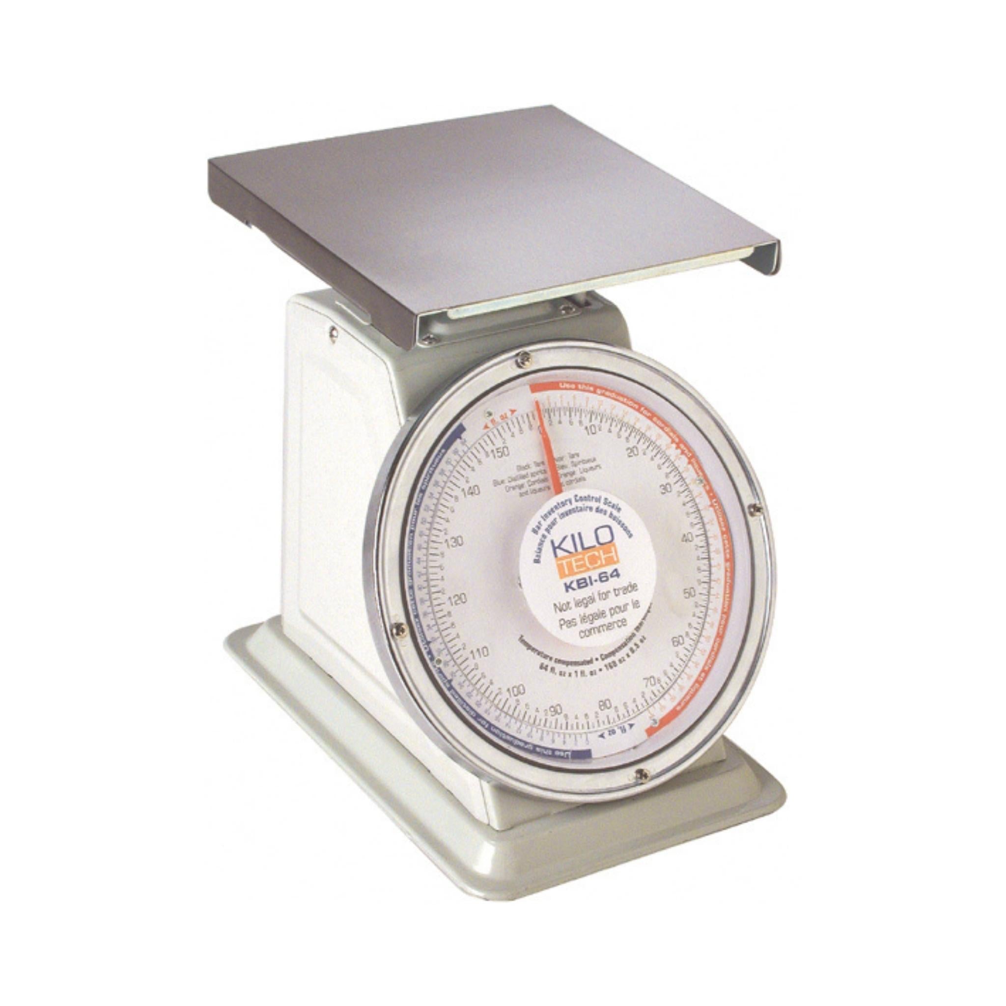 Kilotech KBI64 Digital Bar Inventory Scale - Precise Weight Measurement for Liquor, Kegs & Bottles | Perfect for Bars, Restaurants & Home Brewing