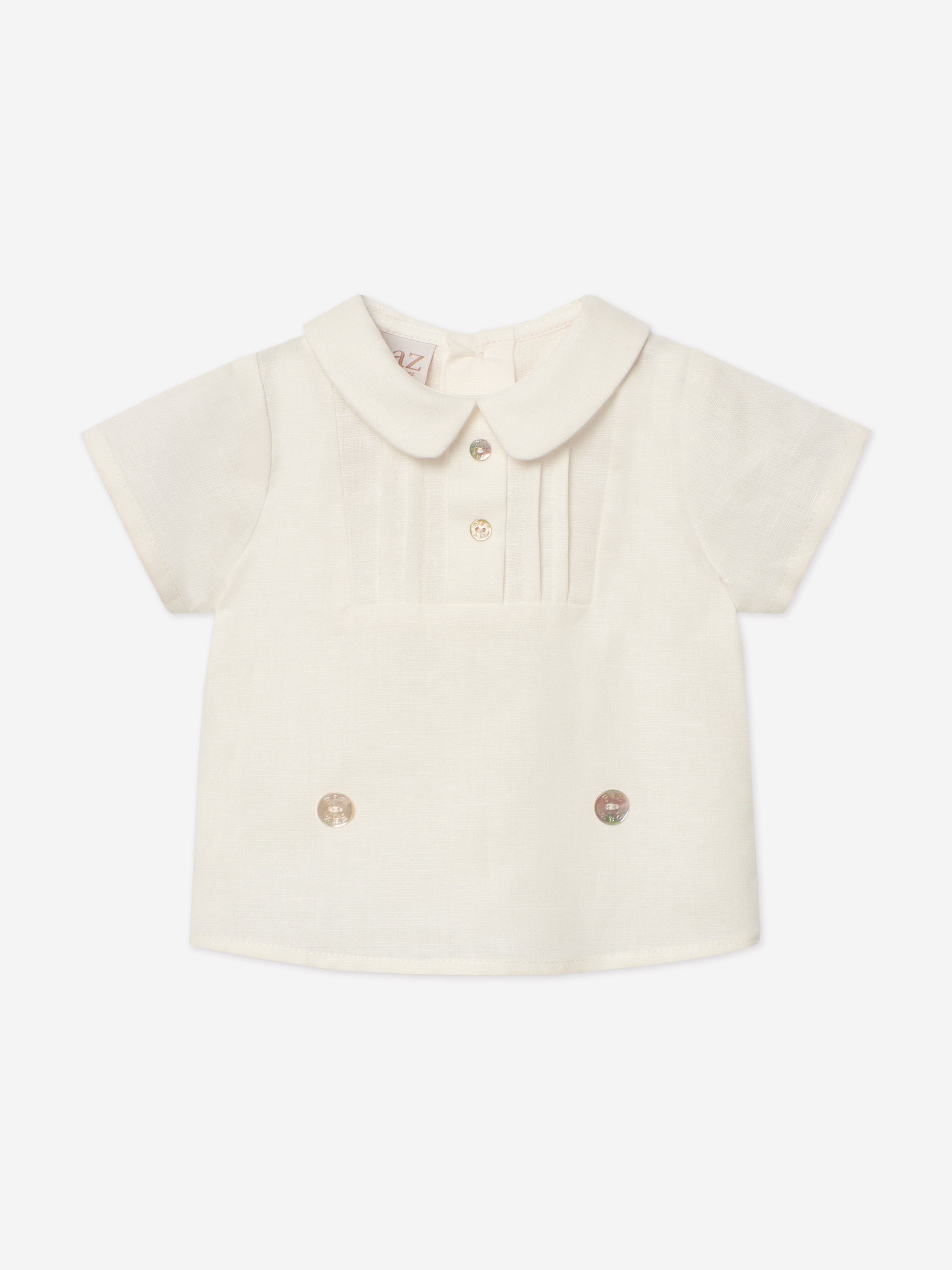 Adorable Beige Baby Boys Short Set - Soft & Comfortable Outfit for Playtime & Summer Adventures