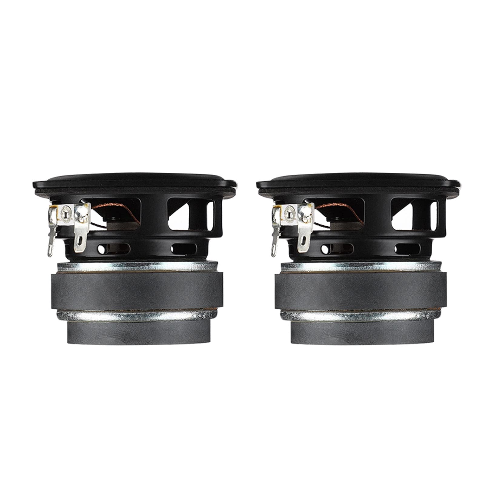 2Pcs 2.75 Inch Mid-Woofer Speakers 4 Ohm 40W Bass Long Stroke Loudspeakers - High Performance Audio for JBL Bookshelf Speakers | Perfect for Home Theater, Car Audio & DIY Speaker Upgrades
