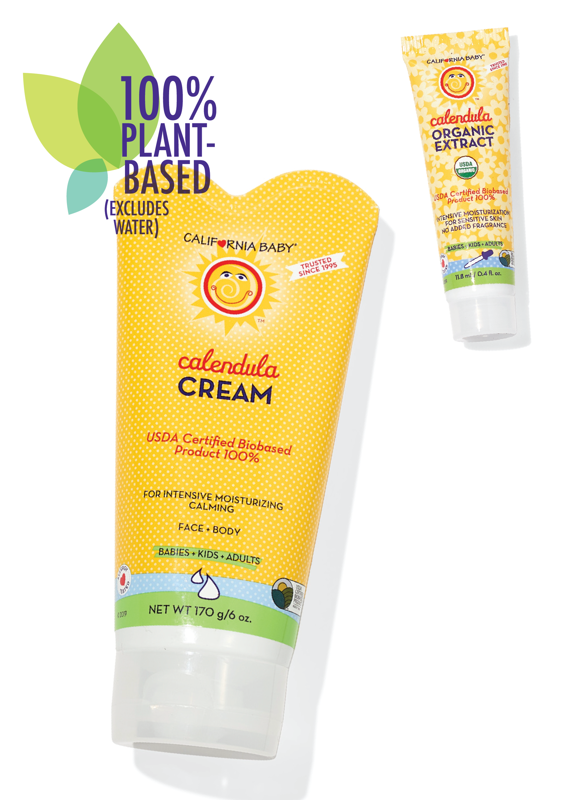 Calendula Bundle™ Scented Cream + Extract - Soothing Skin Care for Dryness & Irritation | Perfect for Daily Moisturizing & After-Sun Care