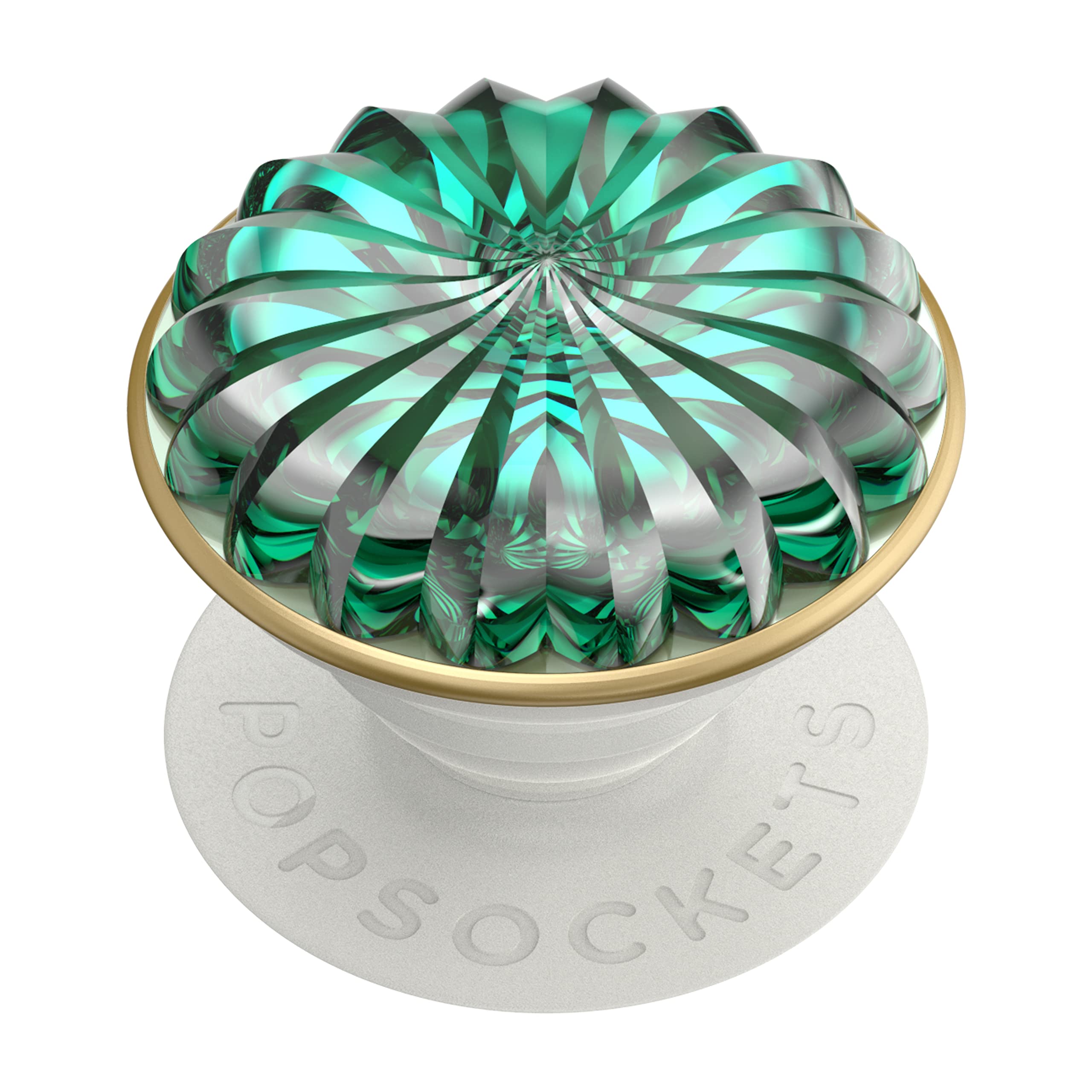 PopSockets Expanding Phone Grip & Kickstand - Deco Sea Foam | Polycarbonate (PC) Phone Holder for iPhone, Samsung & Smartphones | Perfect for Selfies, Videos & Hands-Free Viewing
