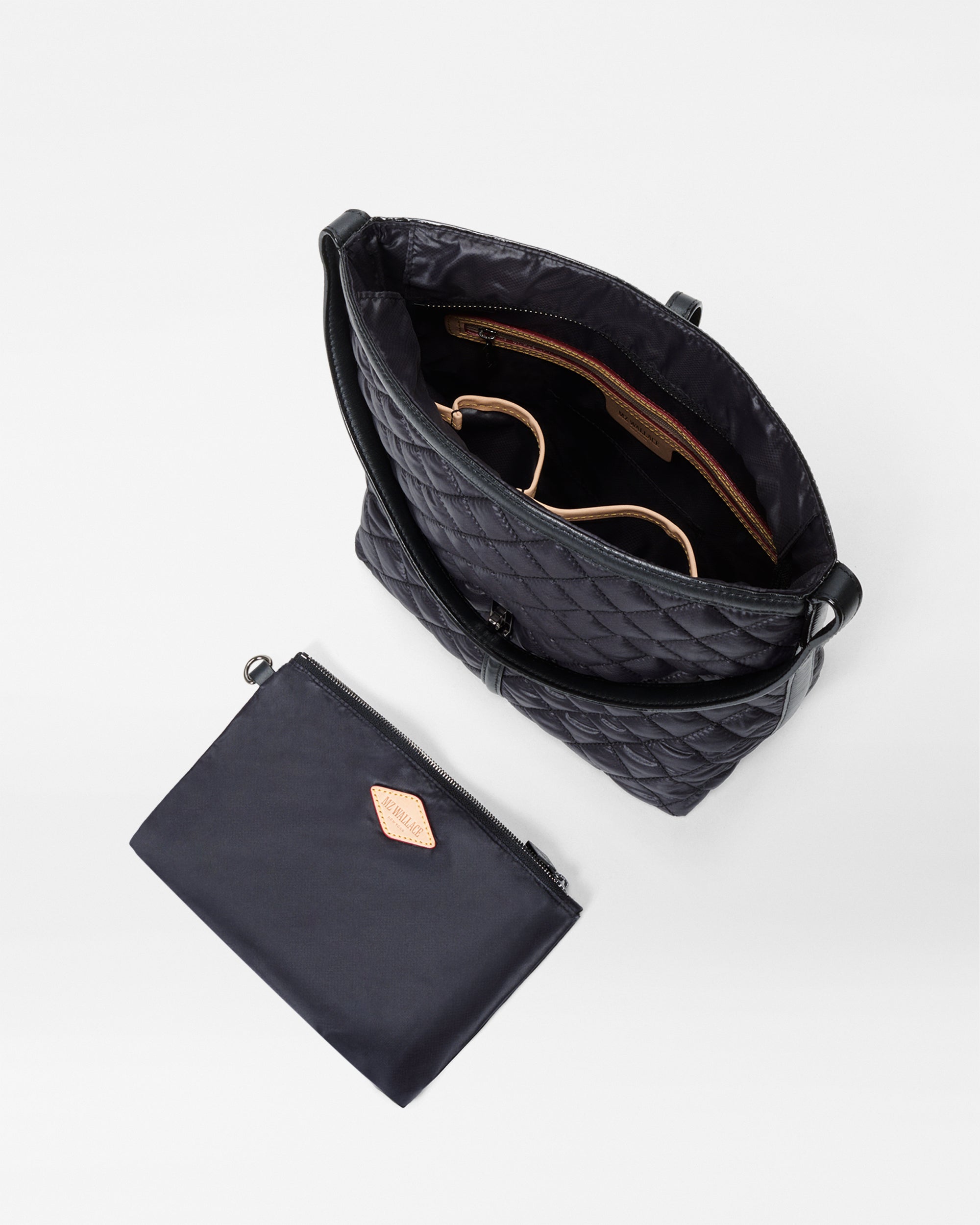 Black Small Astor Hobo Bag - Stylish & Lightweight Crossbody Purse for Women | Perfect for Everyday Use, Work, and Travel