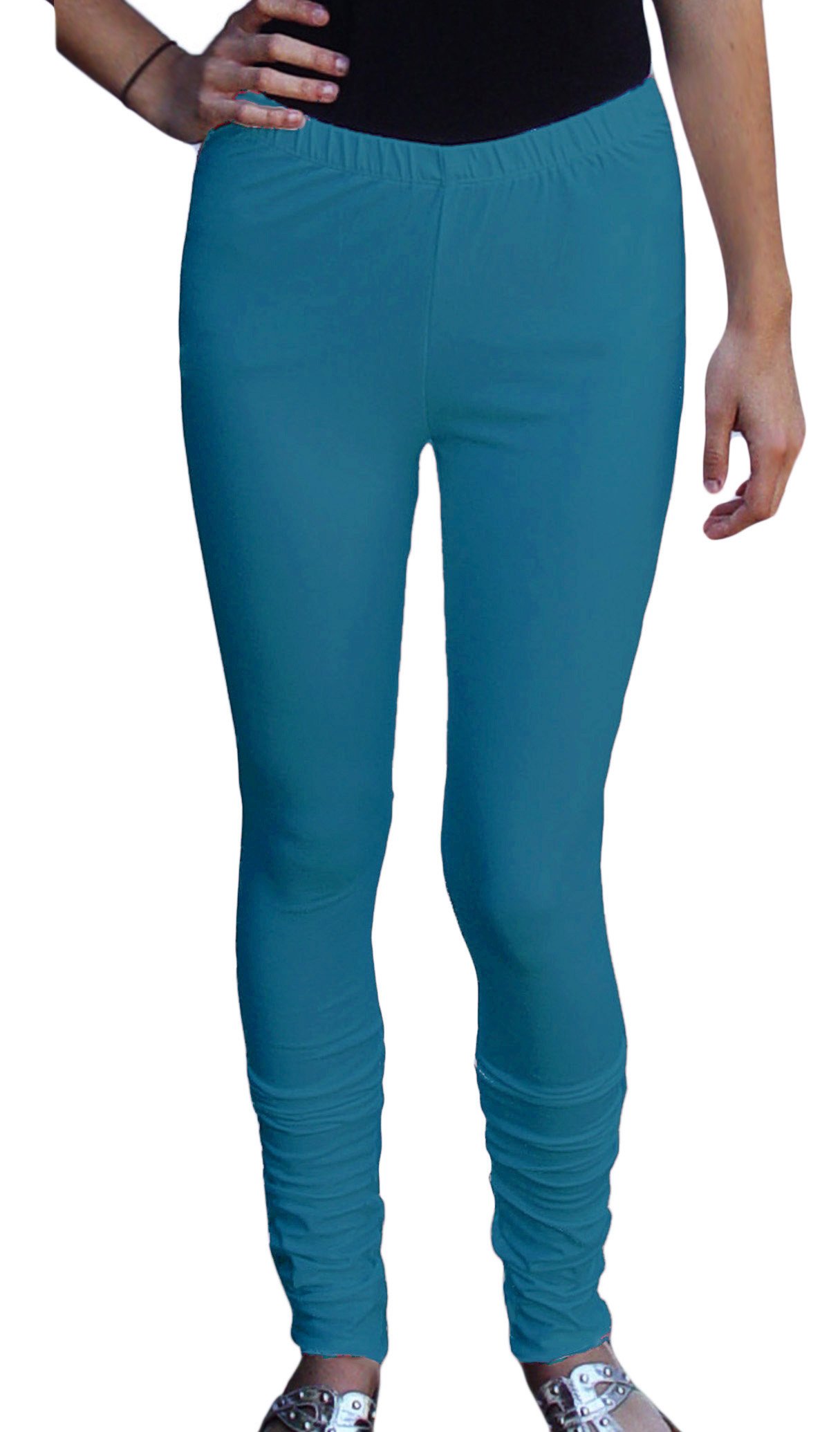Best Ayurvastram Pure Cotton Jersey Extra Long Tall Leggings for Women - Comfortable Stretchy Yoga Pants for Workout, Lounge & Everyday Wear