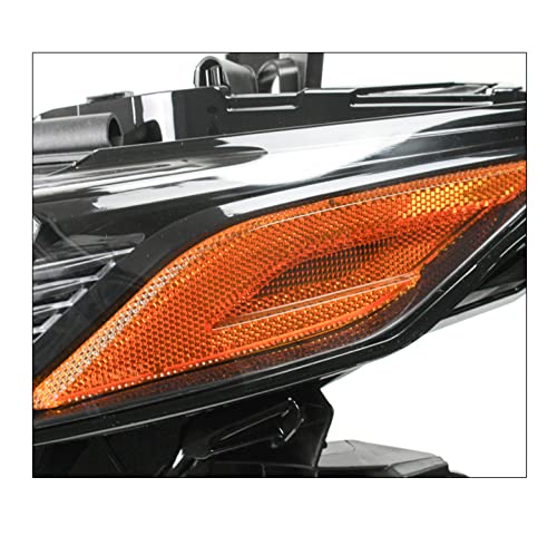 2018-2019 Toyota Camry L/LE/SE LED Projector Headlights - Black High Performance Headlamps for Night Driving & Off-Road Use