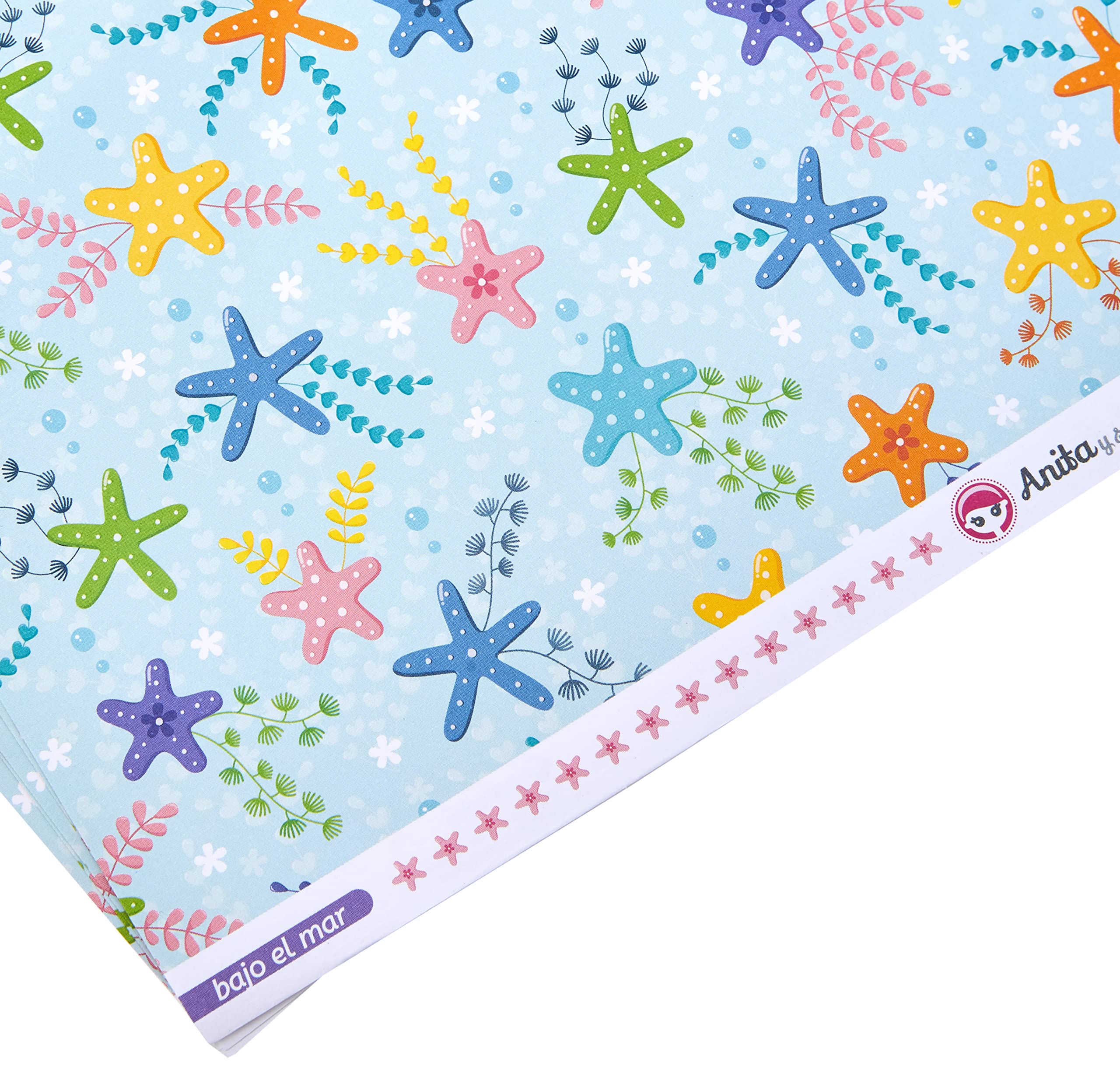 Anita and Su Mundo Collection Under The Sea Scrapbooking Papers - 12