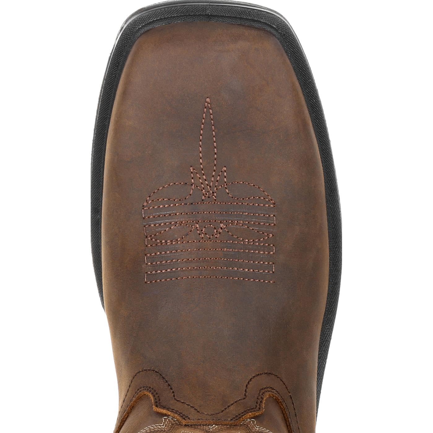 ROCKY Men's Rkw0276 Western Boot - Durable Leather Cowboy Boots for Men, Comfortable & Stylish Riding Boots - Perfect for Ranch Work, Rodeo, and Country Fashion