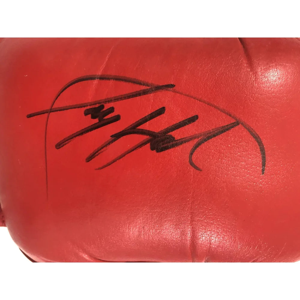 Larry Holmes Autographed Everlast Boxing Glove with COA - Limited Edition Collectible for Boxing Fans - Perfect for Sports Memorabilia Displays, Man Cave Decor, and Gift for Boxing Enthusiasts