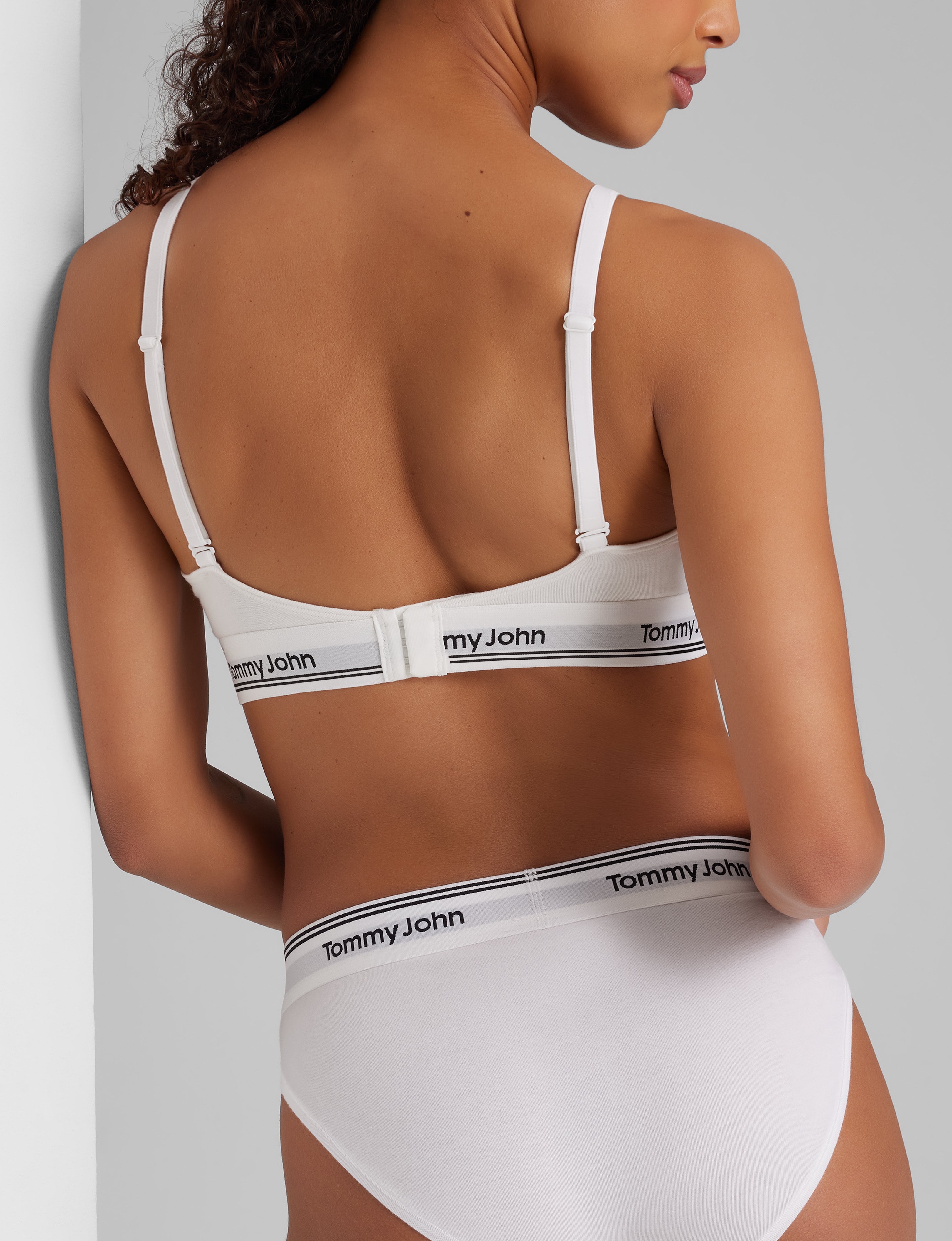 Signature Cotton Triangle Bralette & Bikini Set - Comfortable Seamless Underwear & Swimwear for Women - Perfect for Yoga, Beach Vacation and Summer Outfits