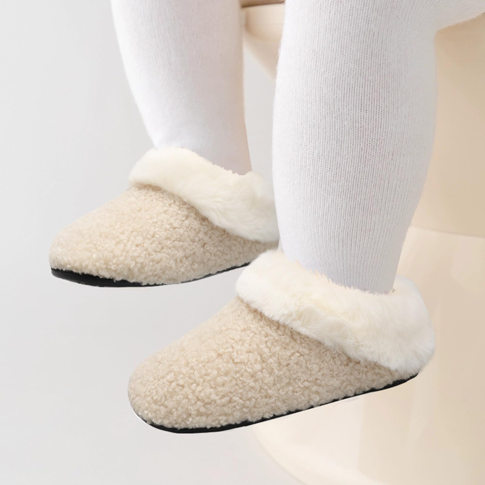 FEETCITY Toddler Slippers for Boys Girls - Lightweight House Shoes for Indoor Play & Comfort
