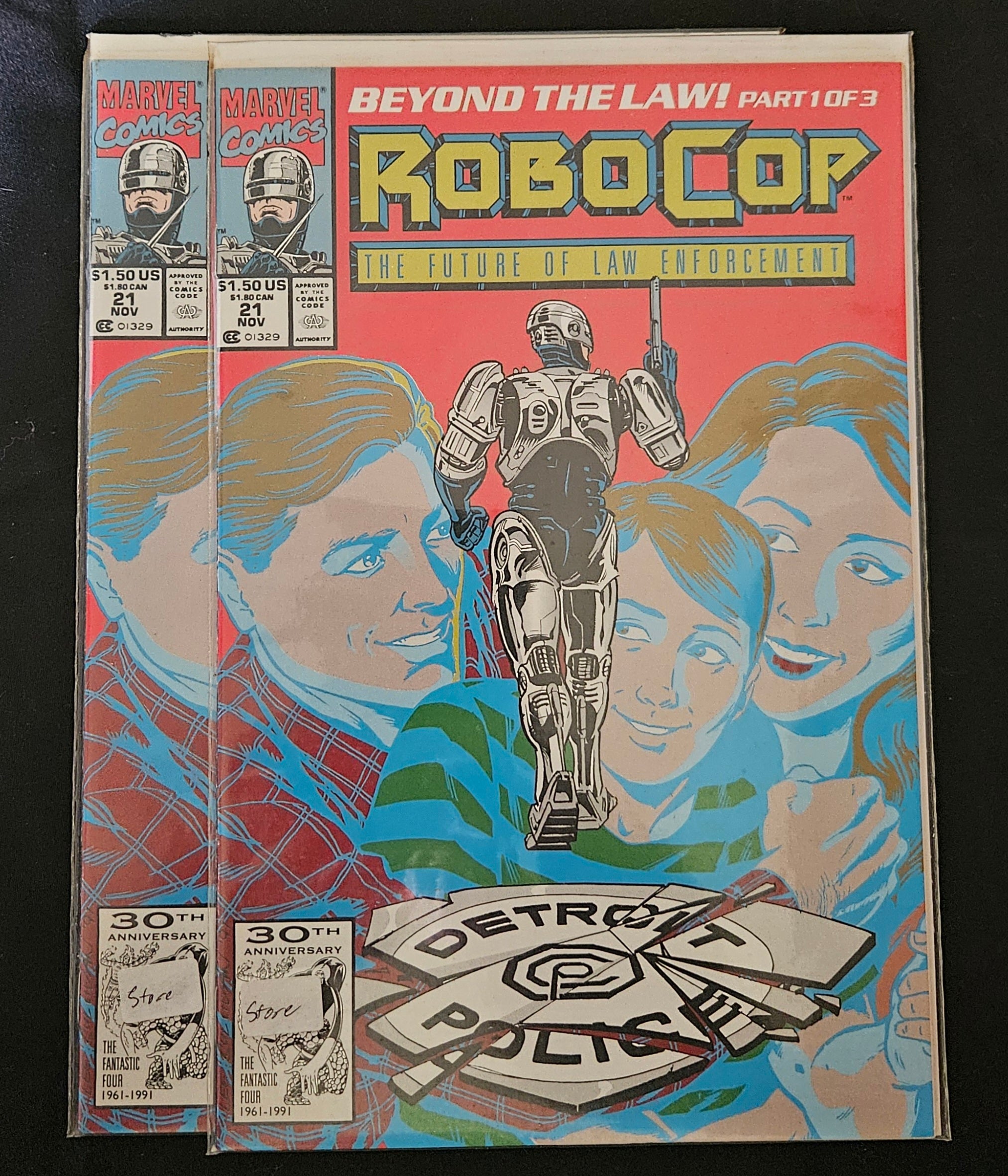RoboCop #21: The Human Factor - Marvel Comic Book July 1991 | Collectible Vintage Comic | Perfect for Superhero Fans & Comic Collectors