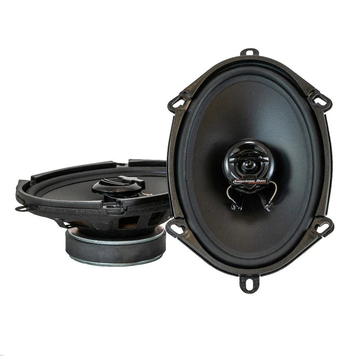 American Bass Symphony 5x7 Coaxial Car Speakers - 100 Watts RMS Power - Premium Sound for Cars, Trucks & SUVs - Perfect for Upgrading Your Vehicle Audio System